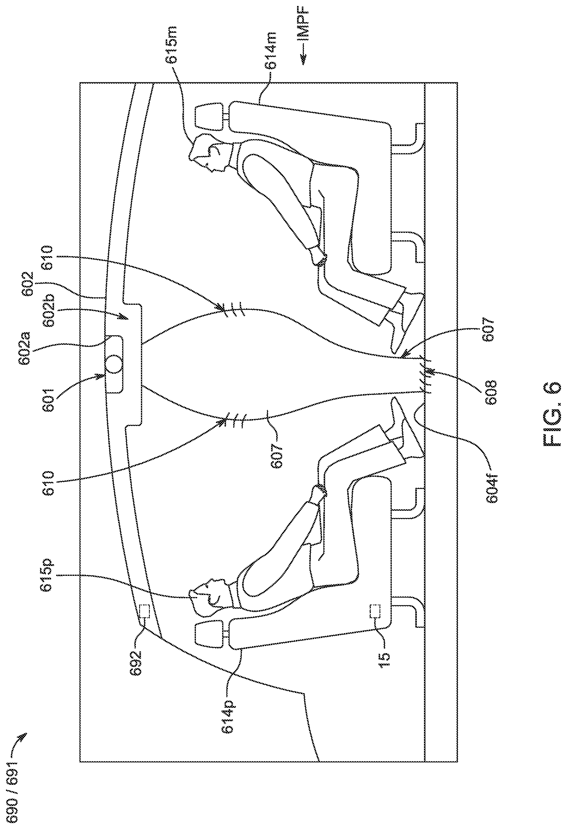 Patent US12139094 Figure 15 – Front center airbags