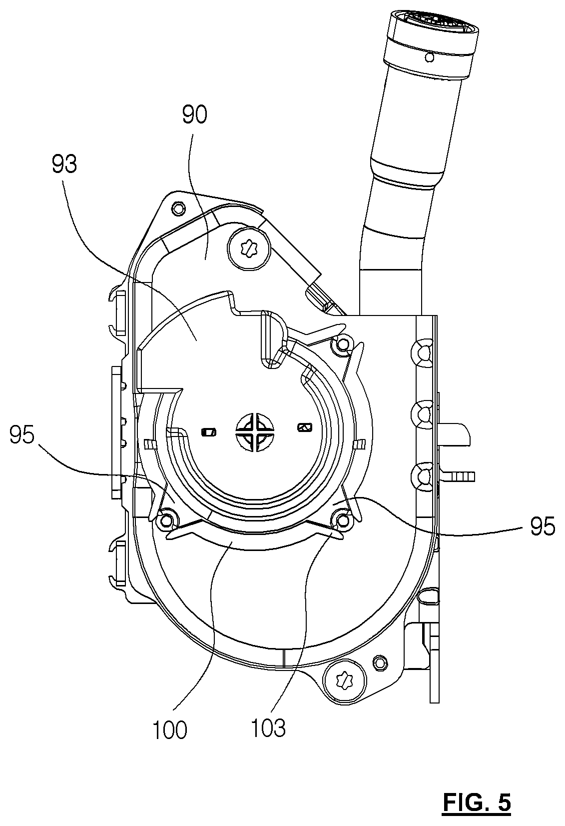 Patent US12139097 Figure 5 – Seat belt retractor having vehicle sensor