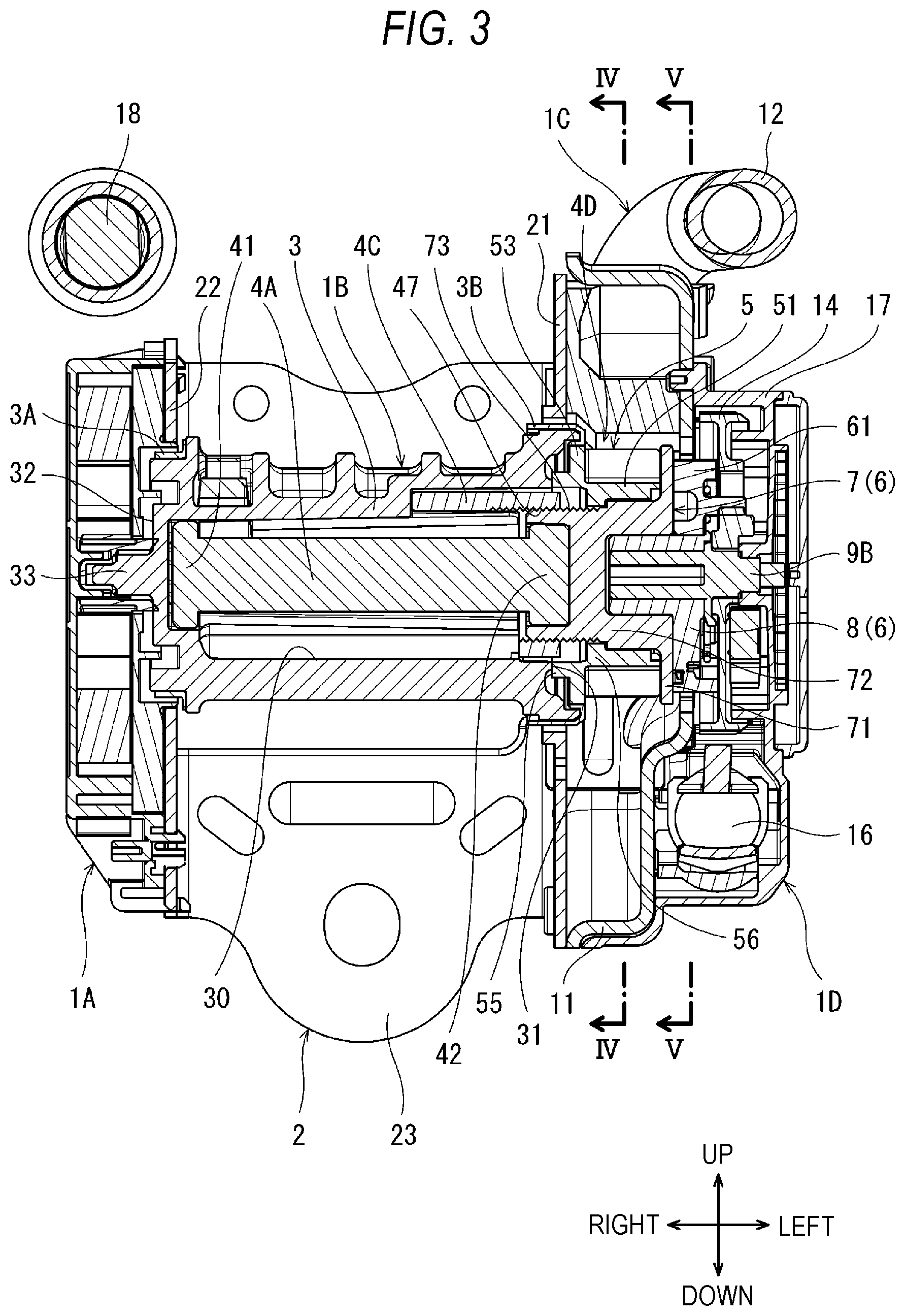 Patent US12139099 Figure 3 – Seat belt retractor