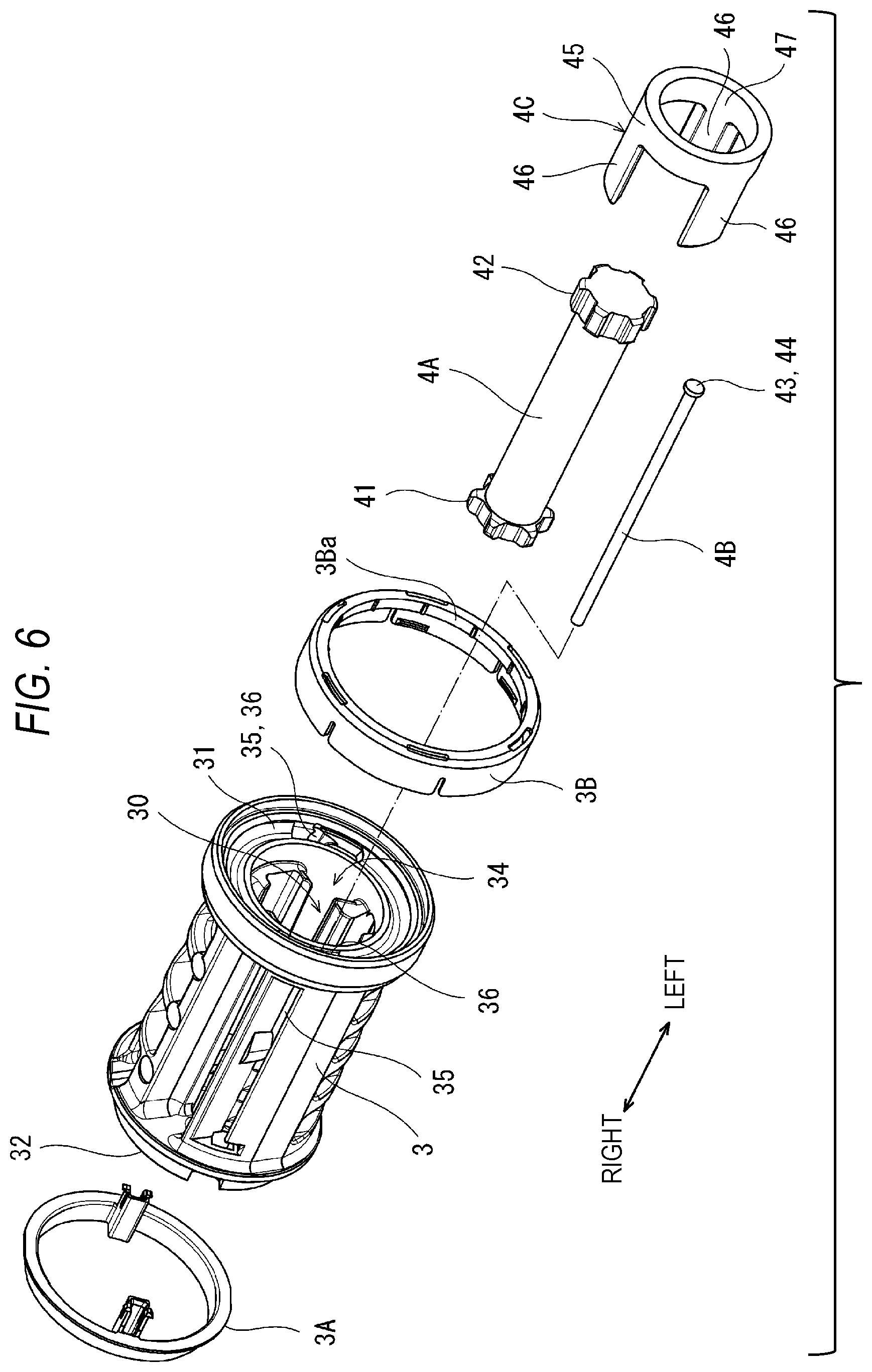 Patent US12139099 Figure 6 – Seat belt retractor