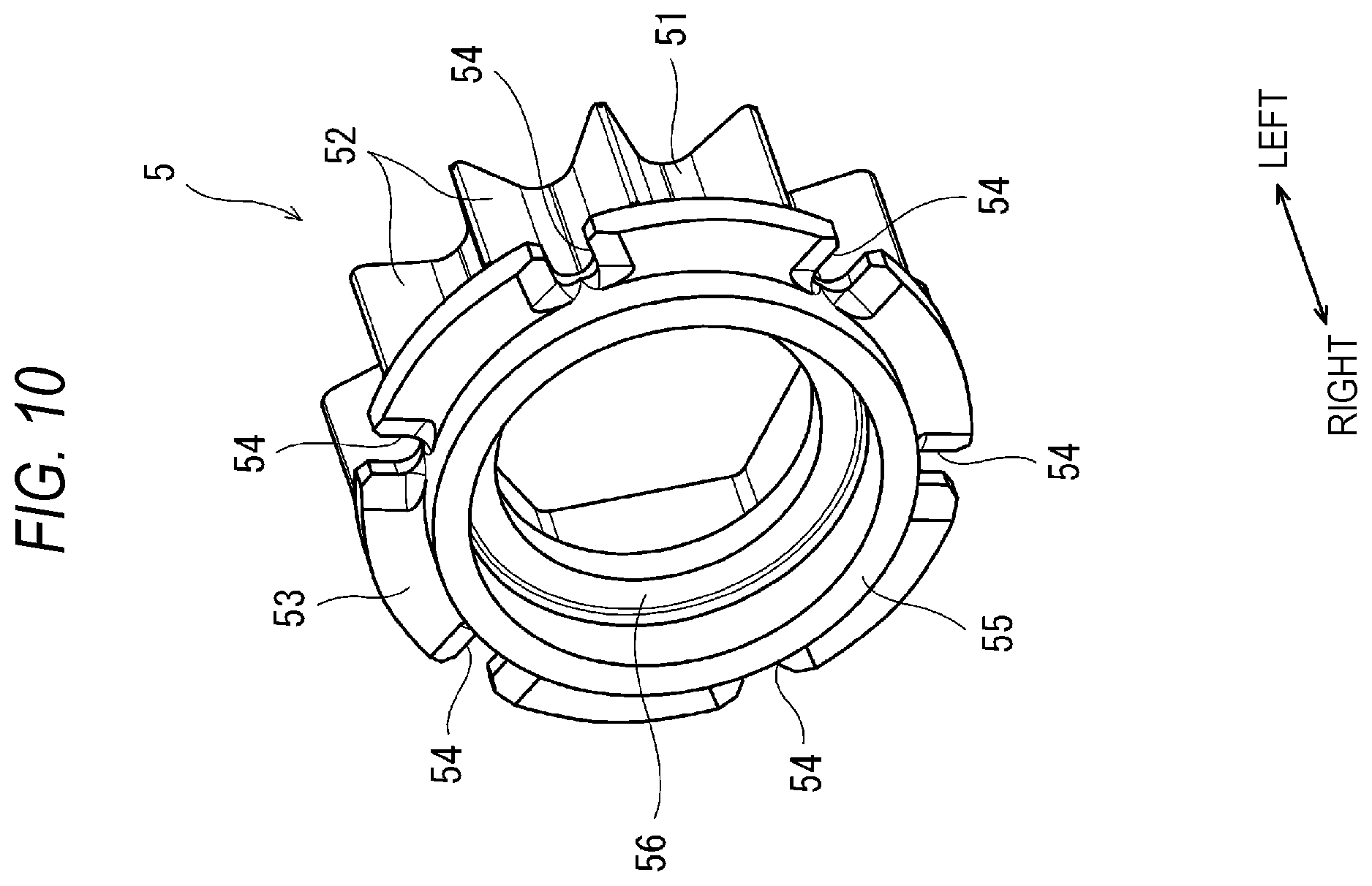 Patent US12139099 Figure 10 – Seat belt retractor