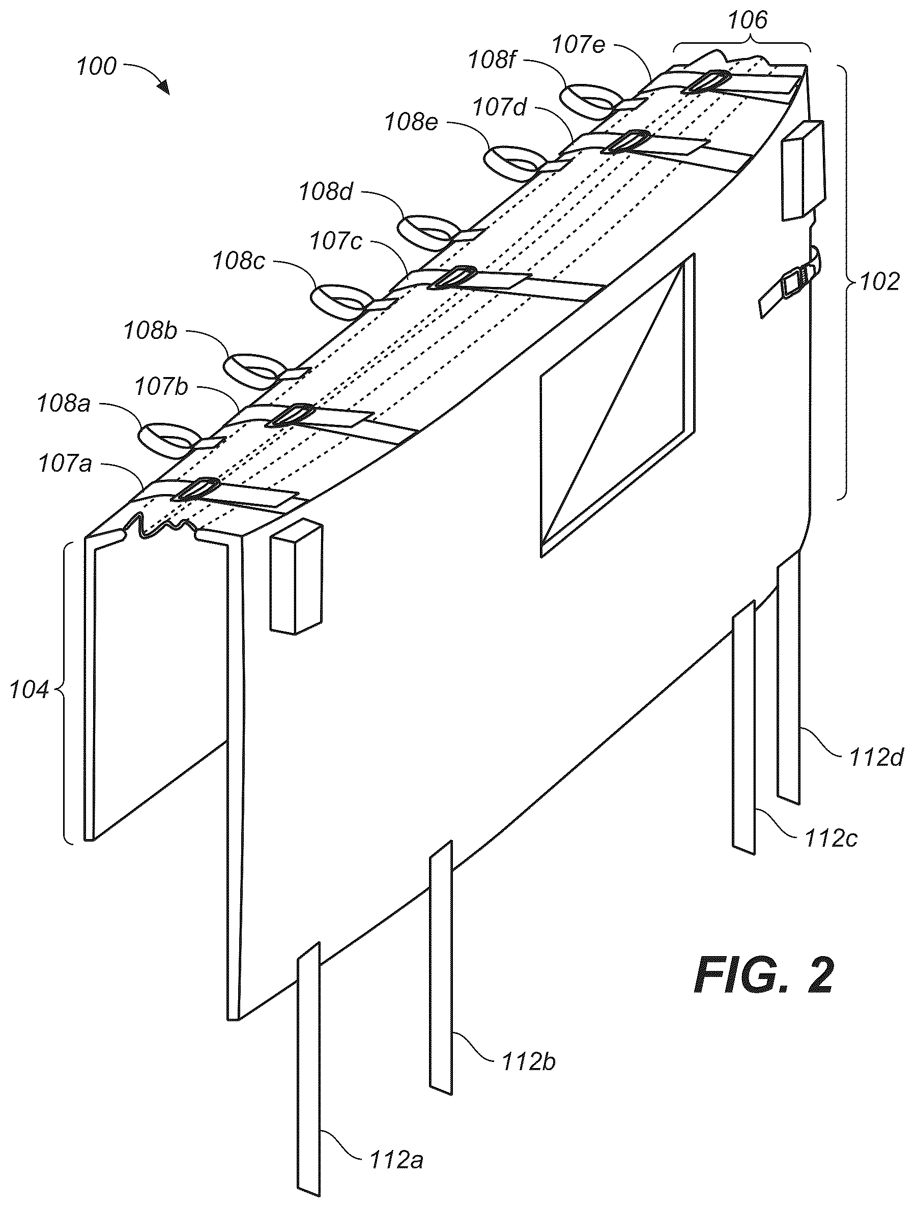 Patent US12139105 Figure 2 – Tailgate pad