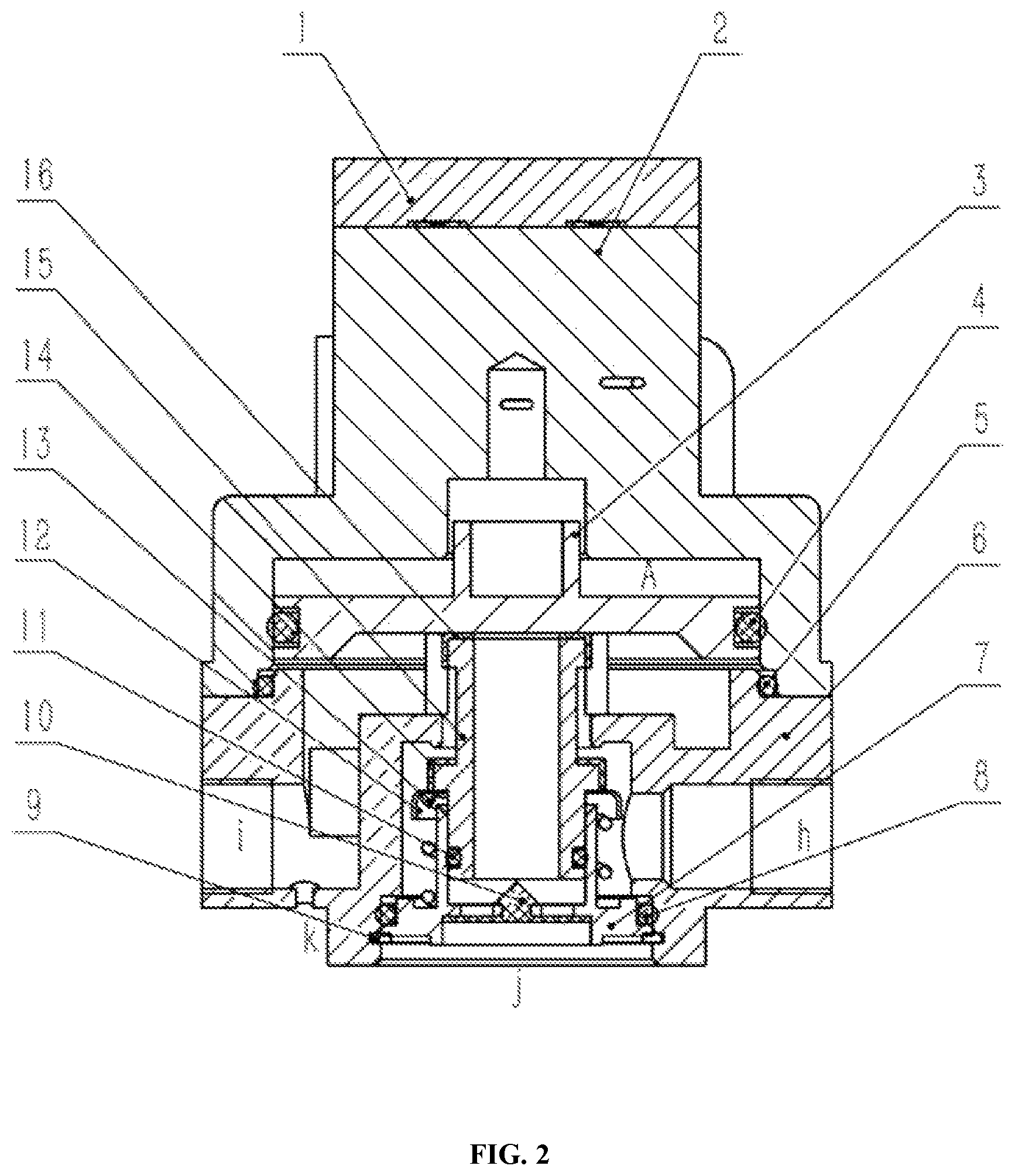 Patent US12139113 Figure 2 – Automatic pressure regulating valve for multiple levels of driving automation of commercial vehicle and control method thereof