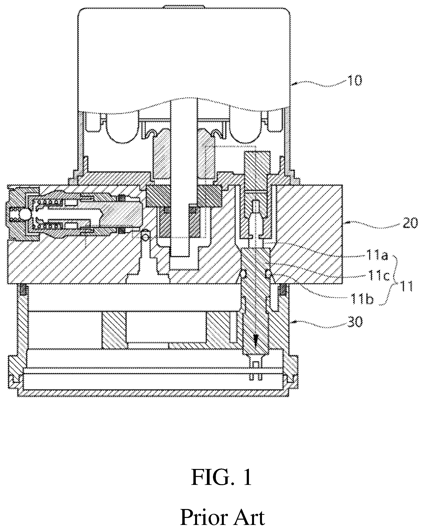 Patent US12139114 Figure 1 – Vehicle brake system