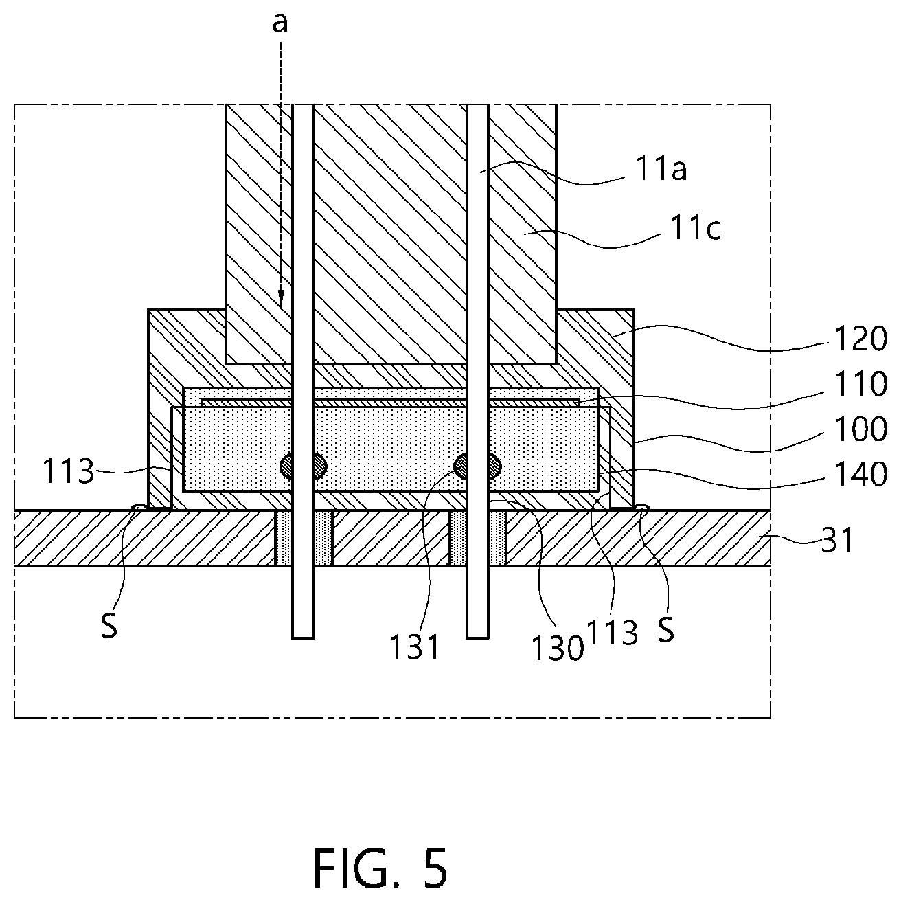 Patent US12139114 Figure 5 – Vehicle brake system