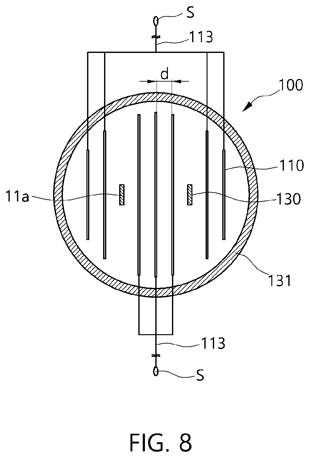 Patent US12139114 Figure 8 – Vehicle brake system
