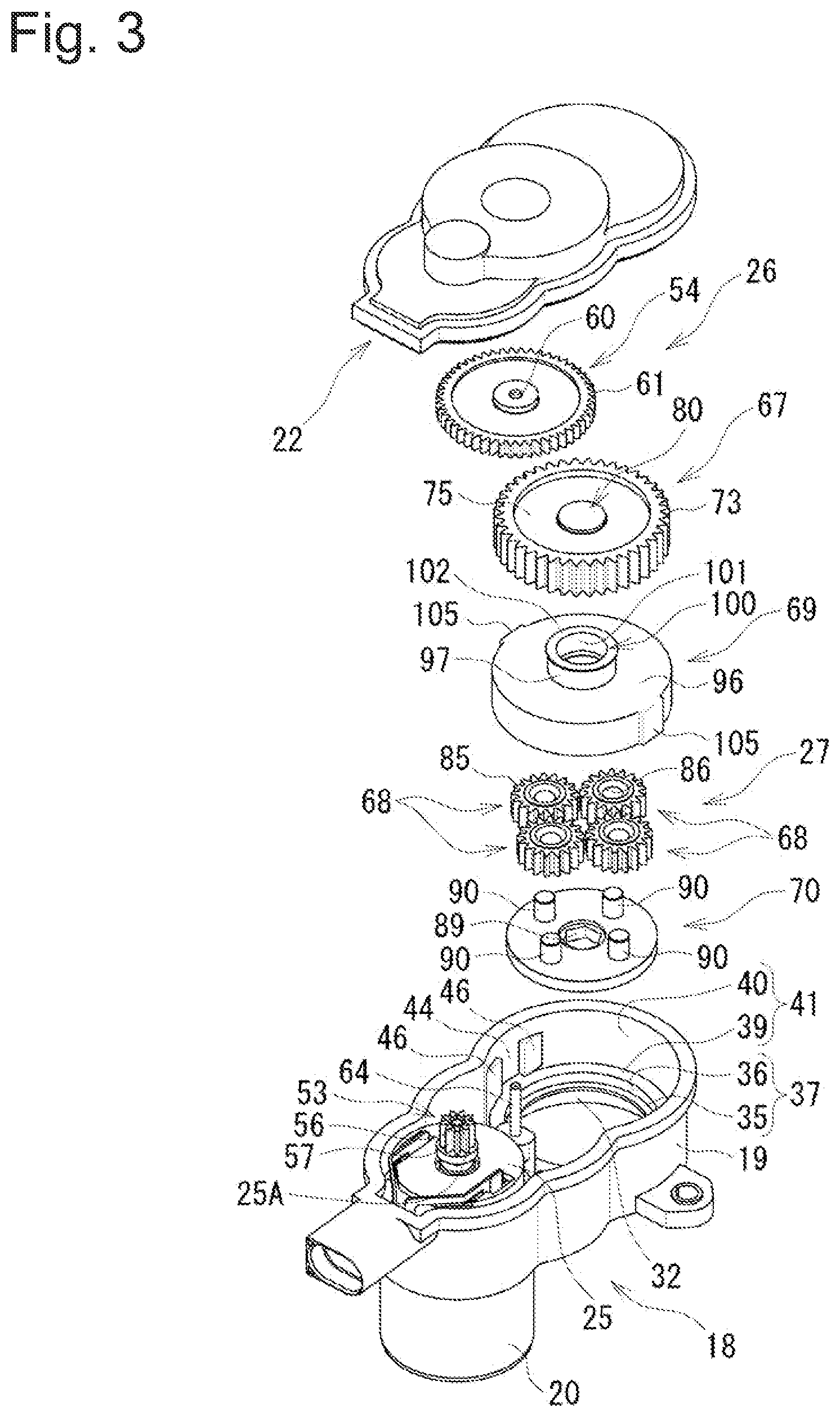 Patent US12139116 Figure 3 – Disk brake