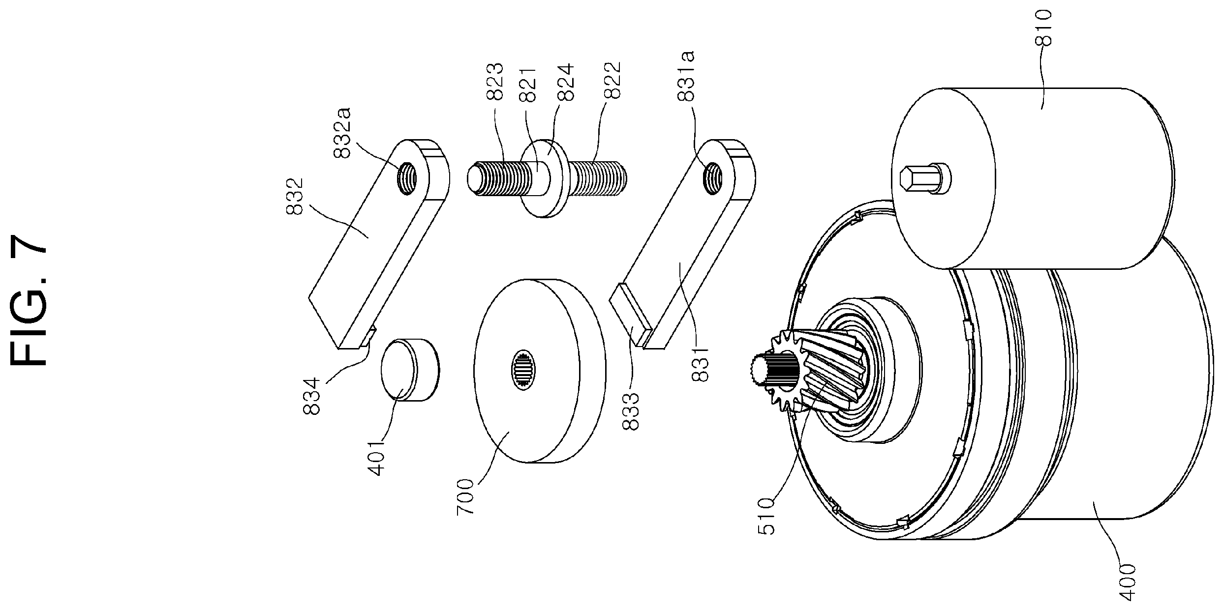 Patent US12139117 Figure 7 – Vehicle brake apparatus