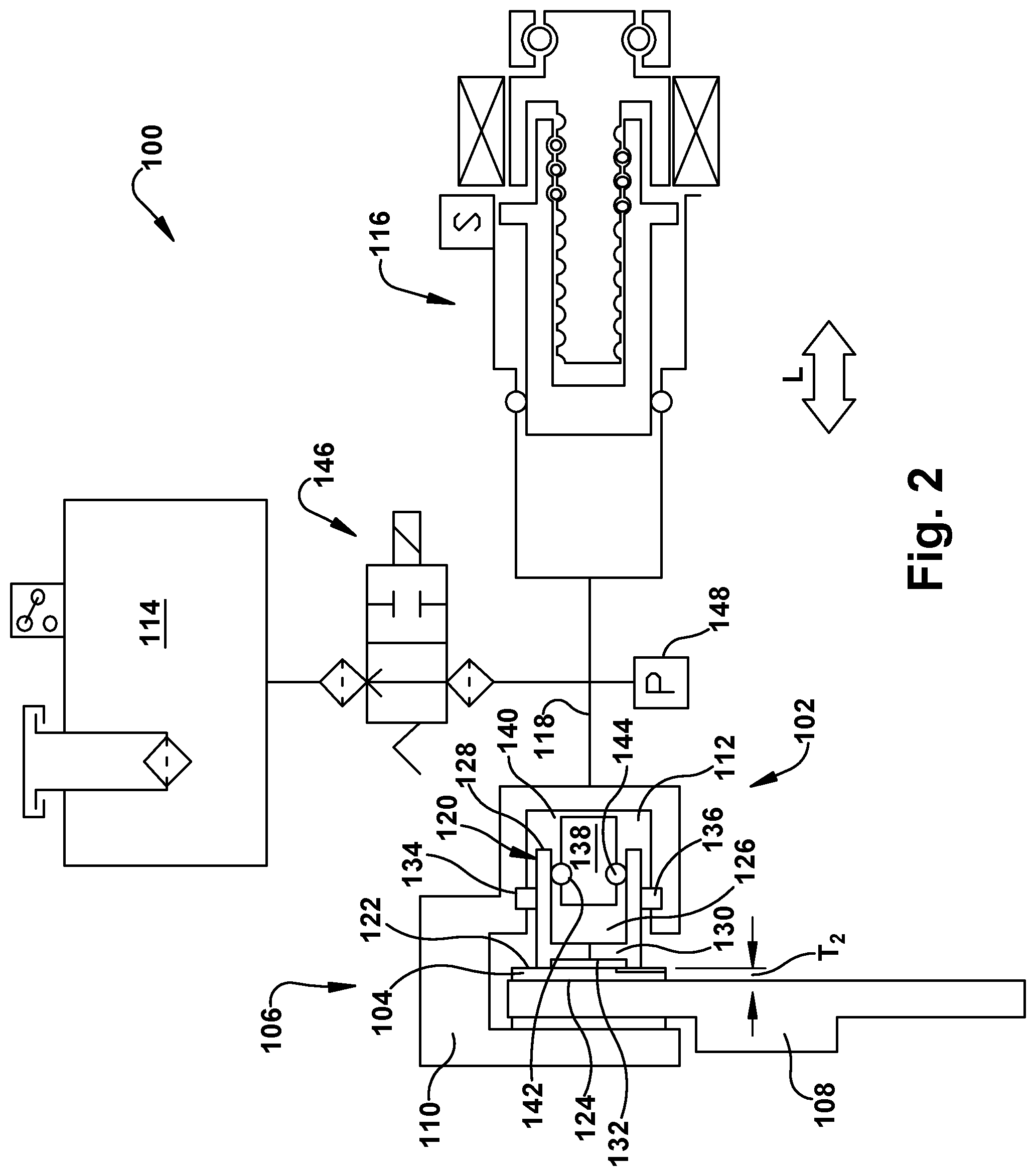 Patent US12139119 Figure 2 – Hydraulic brake wear detection apparatus and method
