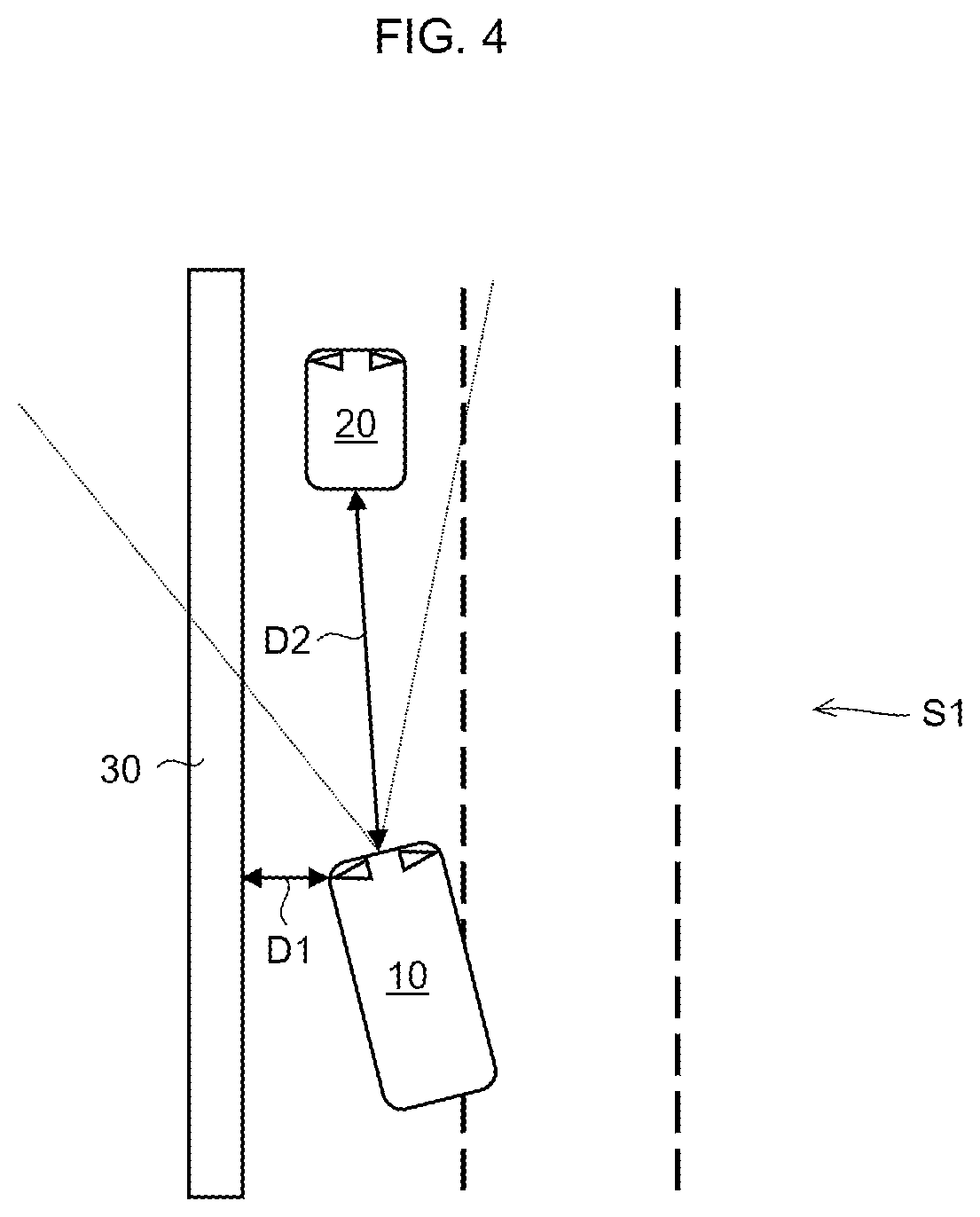 Patent US12139121 Figure 4 – Vehicle control device, vehicle control method, and computer-readable recording medium having stored thereon vehicle control program
