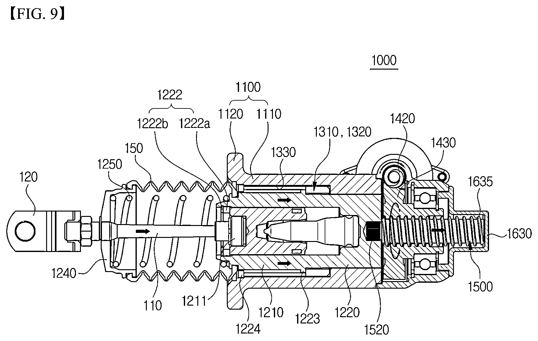 Patent US12139126 Figure 9 – Brake pedal movement device