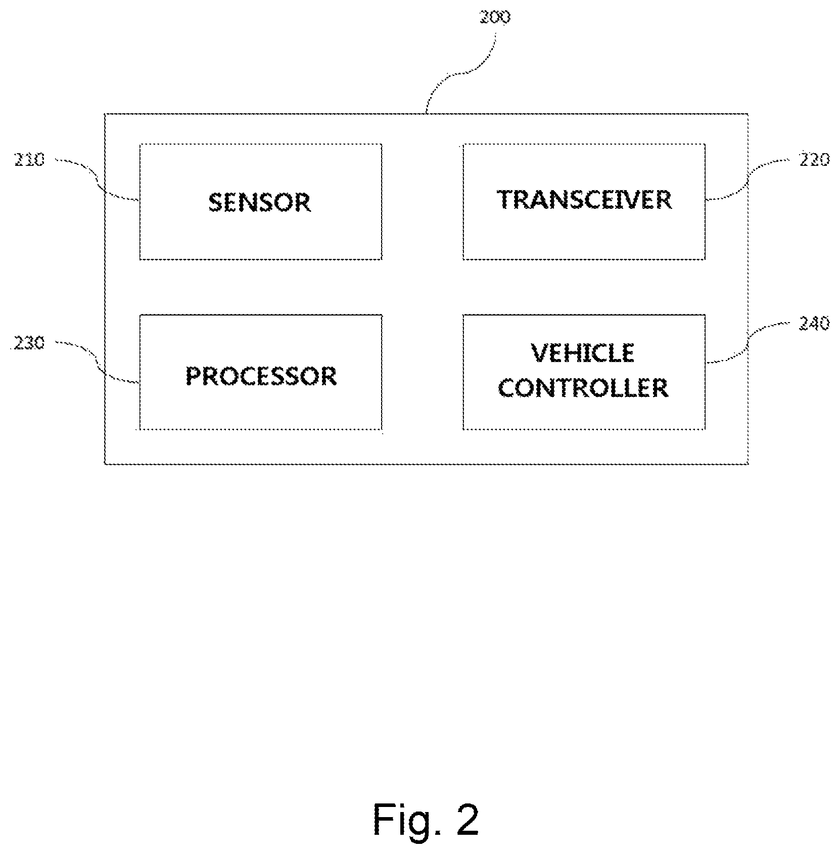 Patent US12139131 Figure 2 – System, method, infrastructure, and vehicle for automated valet parking