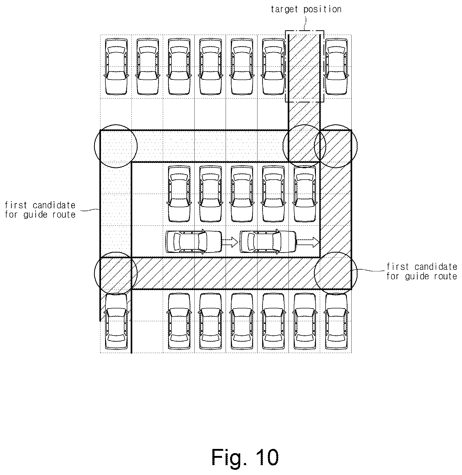 Patent US12139131 Figure 11 – System, method, infrastructure, and vehicle for automated valet parking