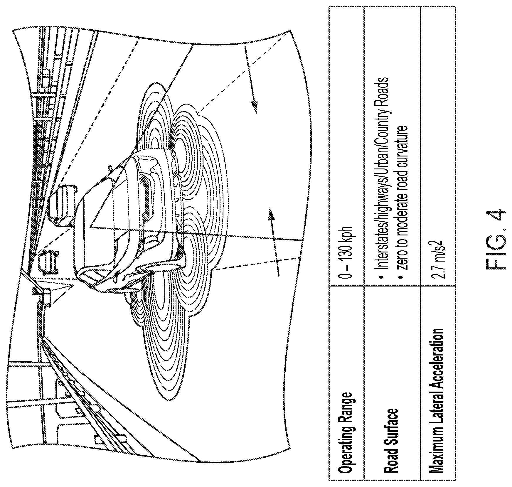 Patent US12139137 Figure 5 – Simulator for evaluating vehicular lane centering system