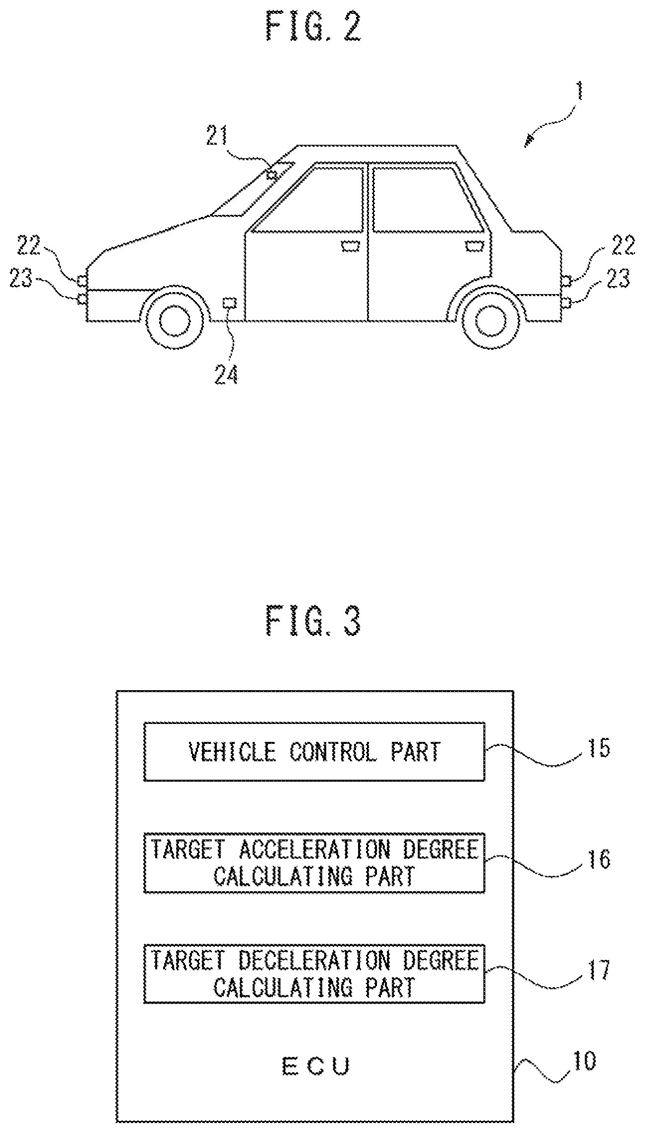 Patent US12139140 Figure 2 – Driving assistance device