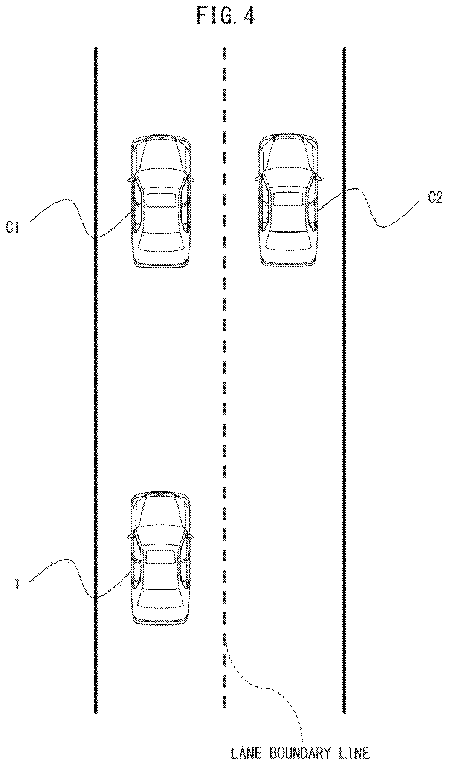 Patent US12139140 Figure 3 – Driving assistance device