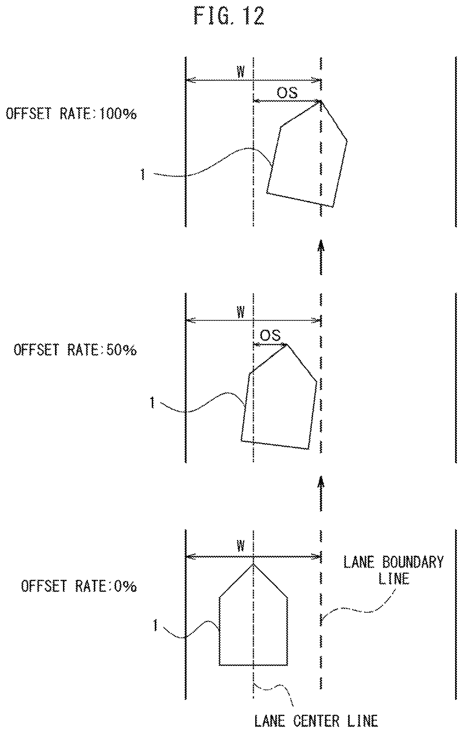 Patent US12139140 Figure 12 – Driving assistance device
