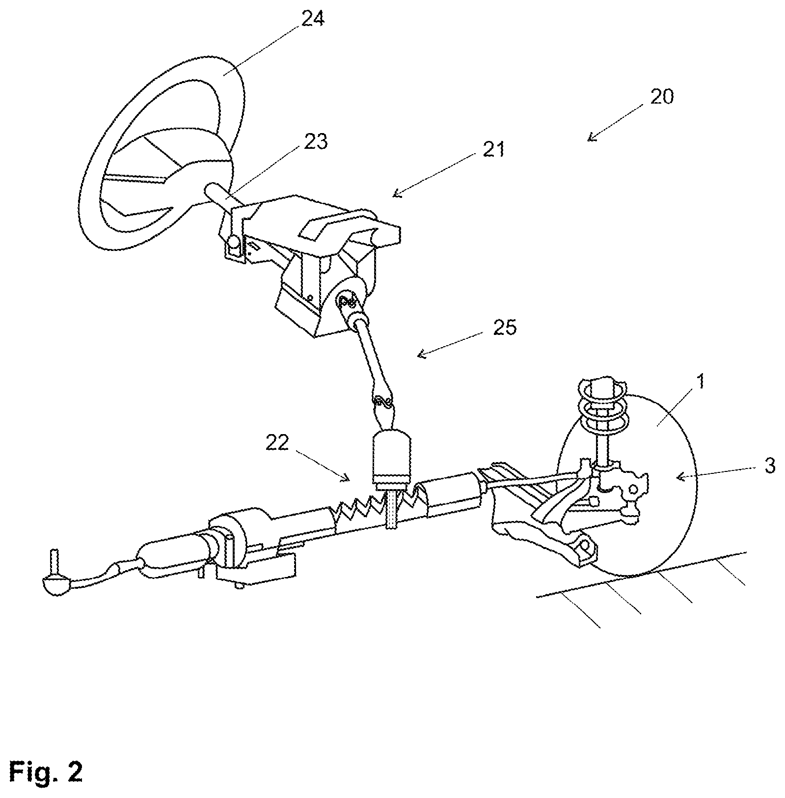 Patent US12139148 Figure 2 – Method for iteratively determining the radius of a motor vehicle wheel