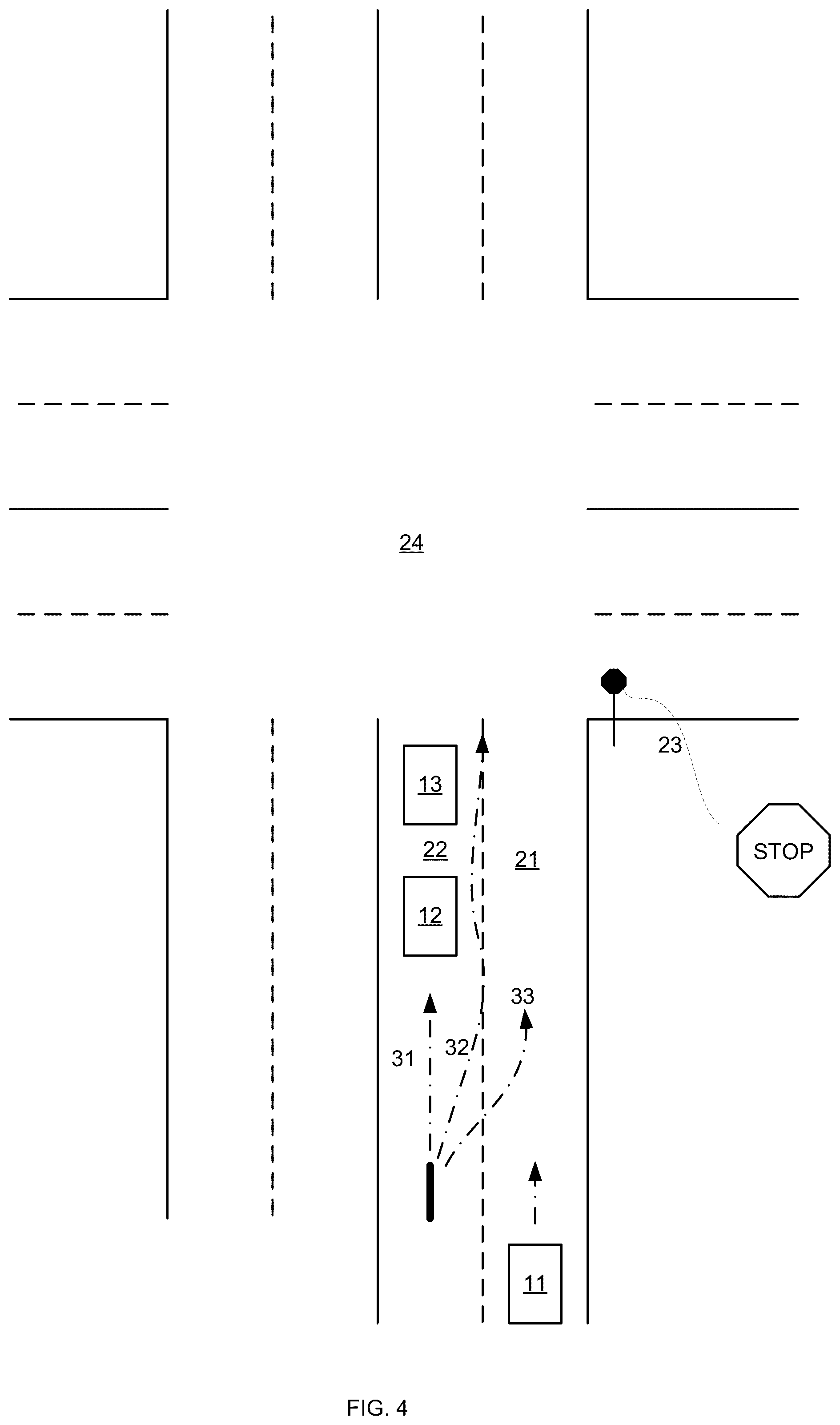 Patent US12139150 Figure 20 – Electrical scooter alert