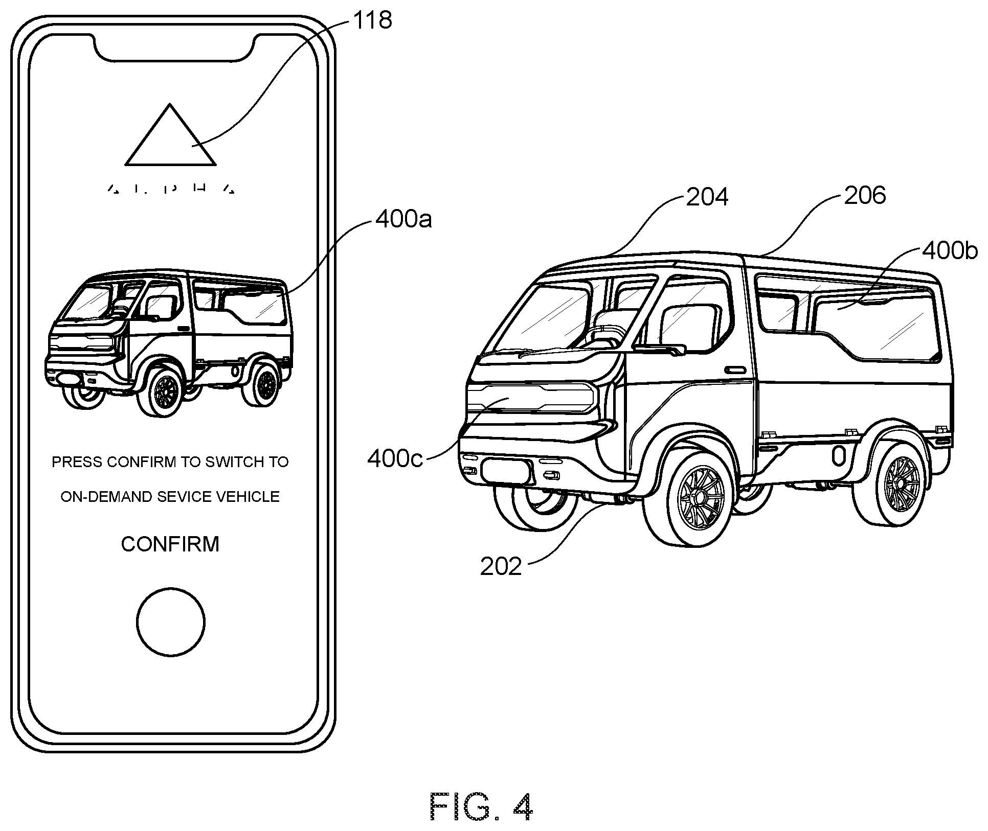 Patent US12139156 Figure 4 – Multipurpose electric vehicle control system