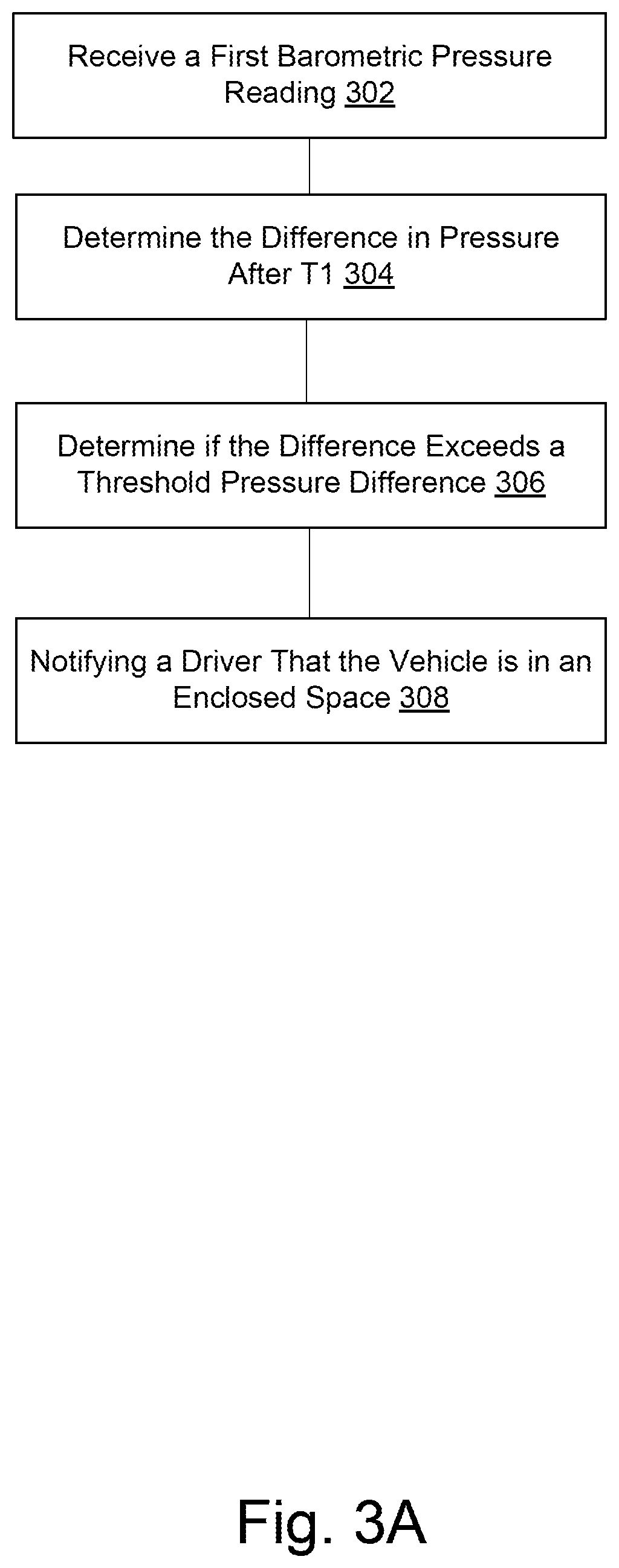 Patent US12139161 Figure 3 – Natural vacuum sensing for garage park detection