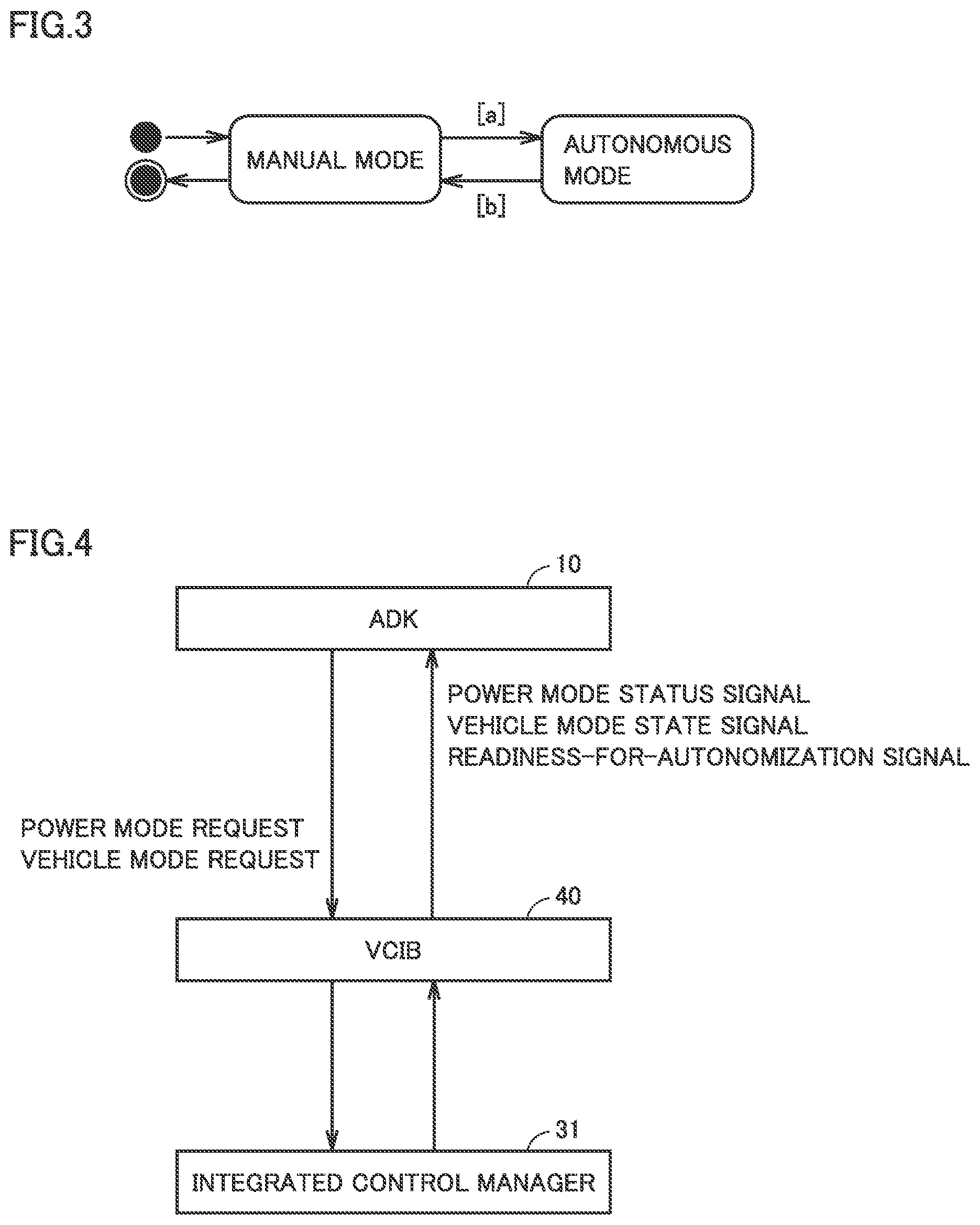 Patent US12139174 Figure 3 – Vehicle platform, autonomous driving system, and vehicle control interface box