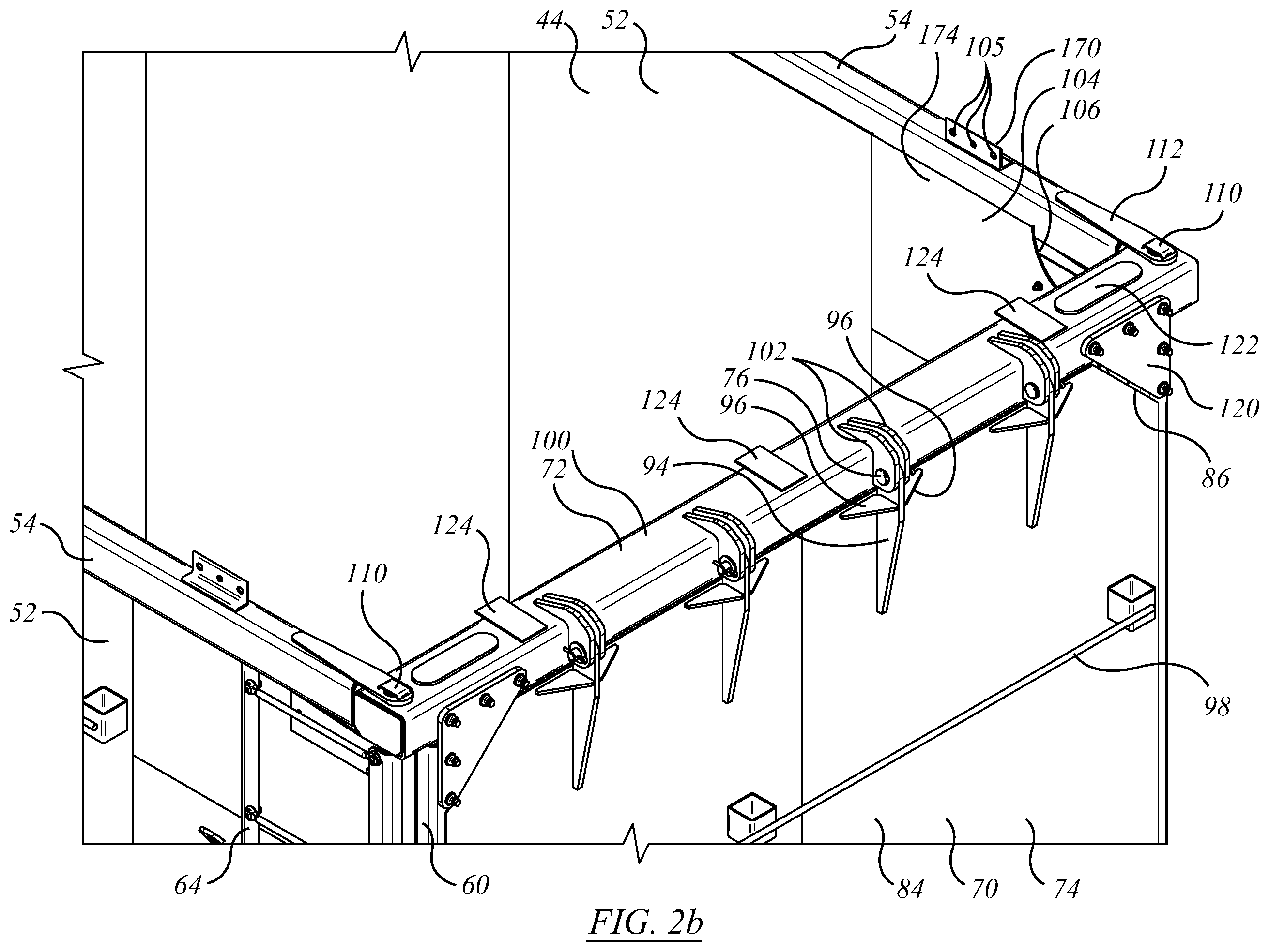 Patent US12139178 Figure 9 – Railroad car and end door assembly therefor
