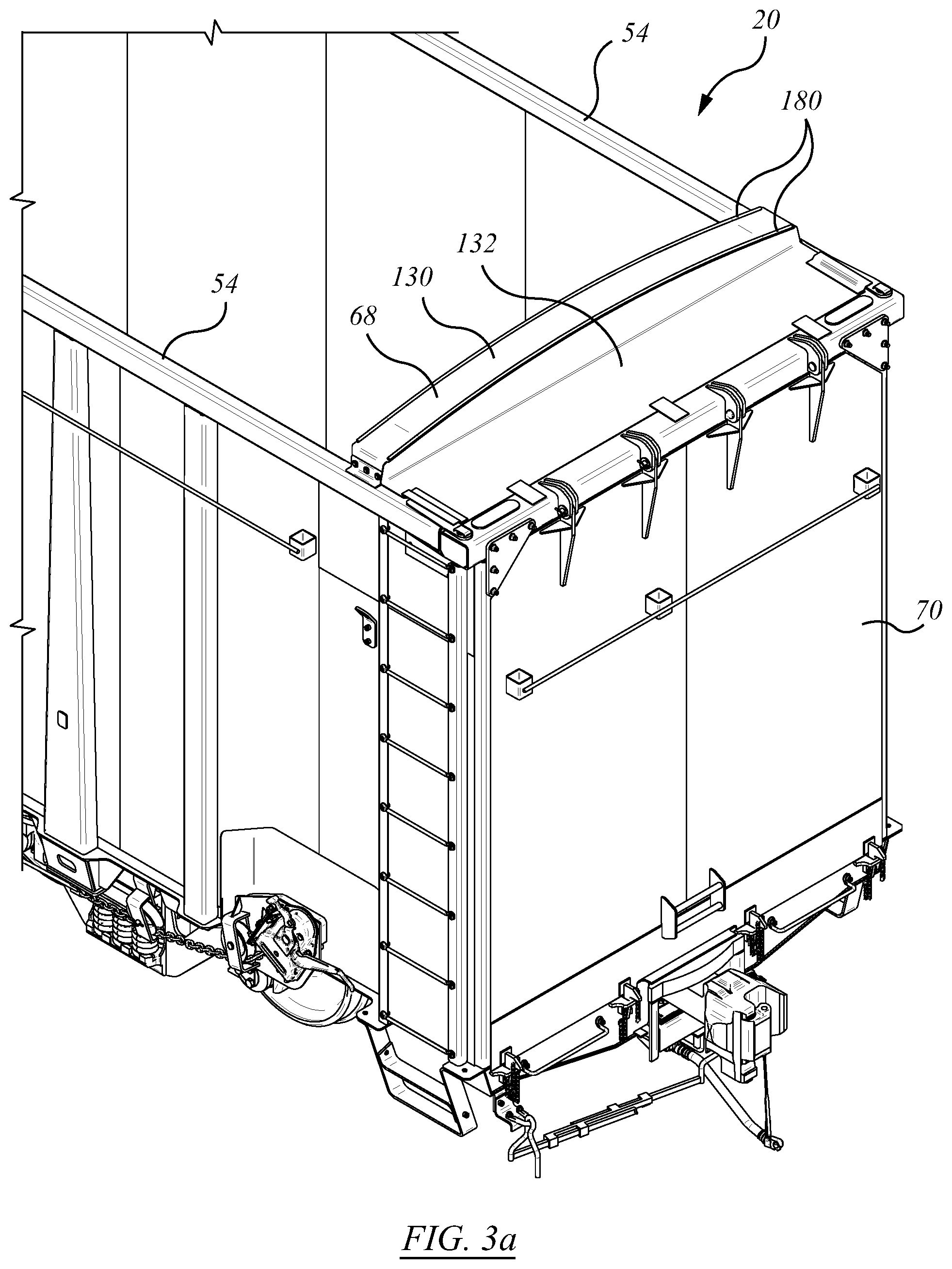 Patent US12139178 Figure 11 – Railroad car and end door assembly therefor