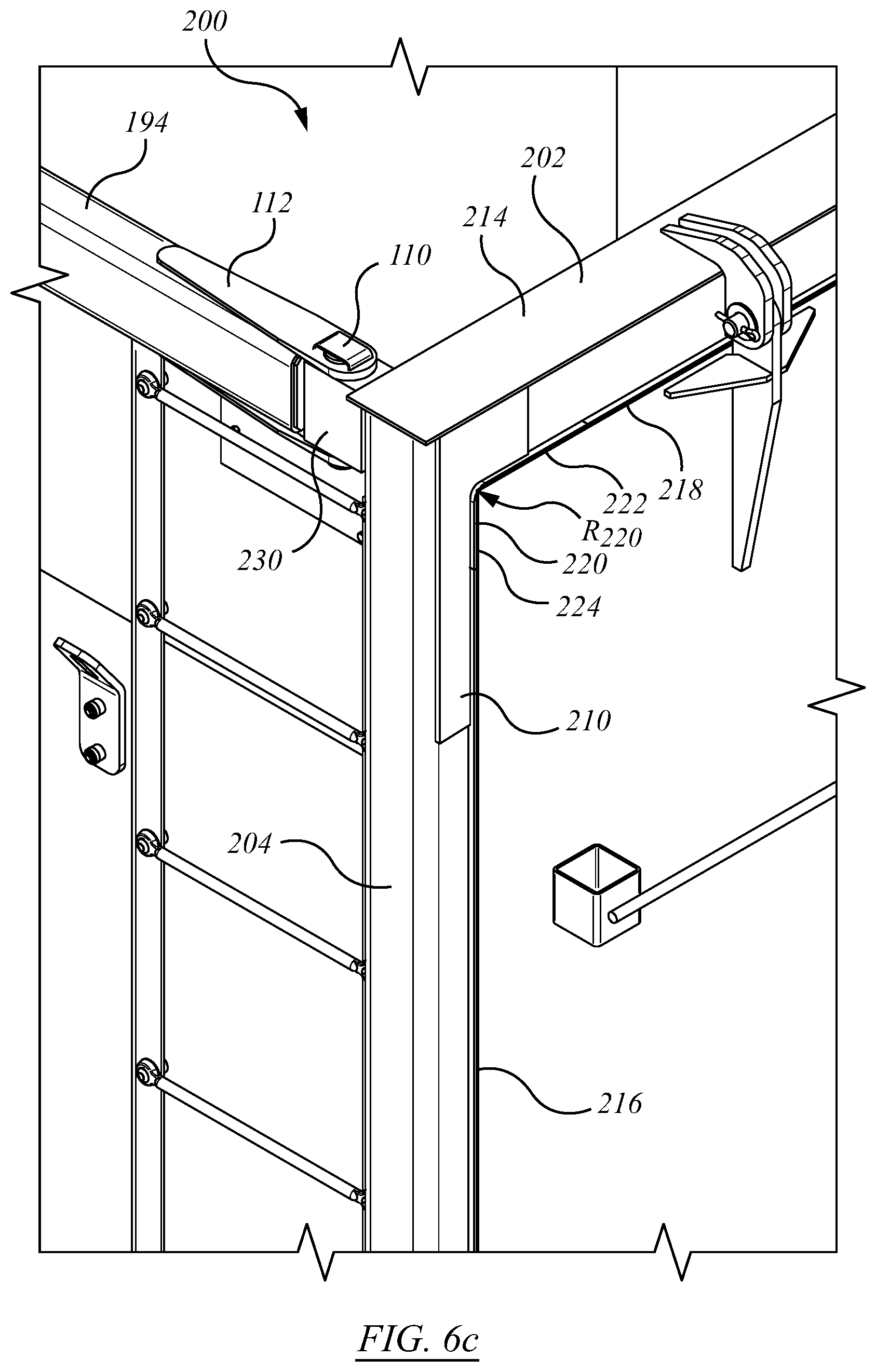 Patent US12139178 Figure 18 – Railroad car and end door assembly therefor