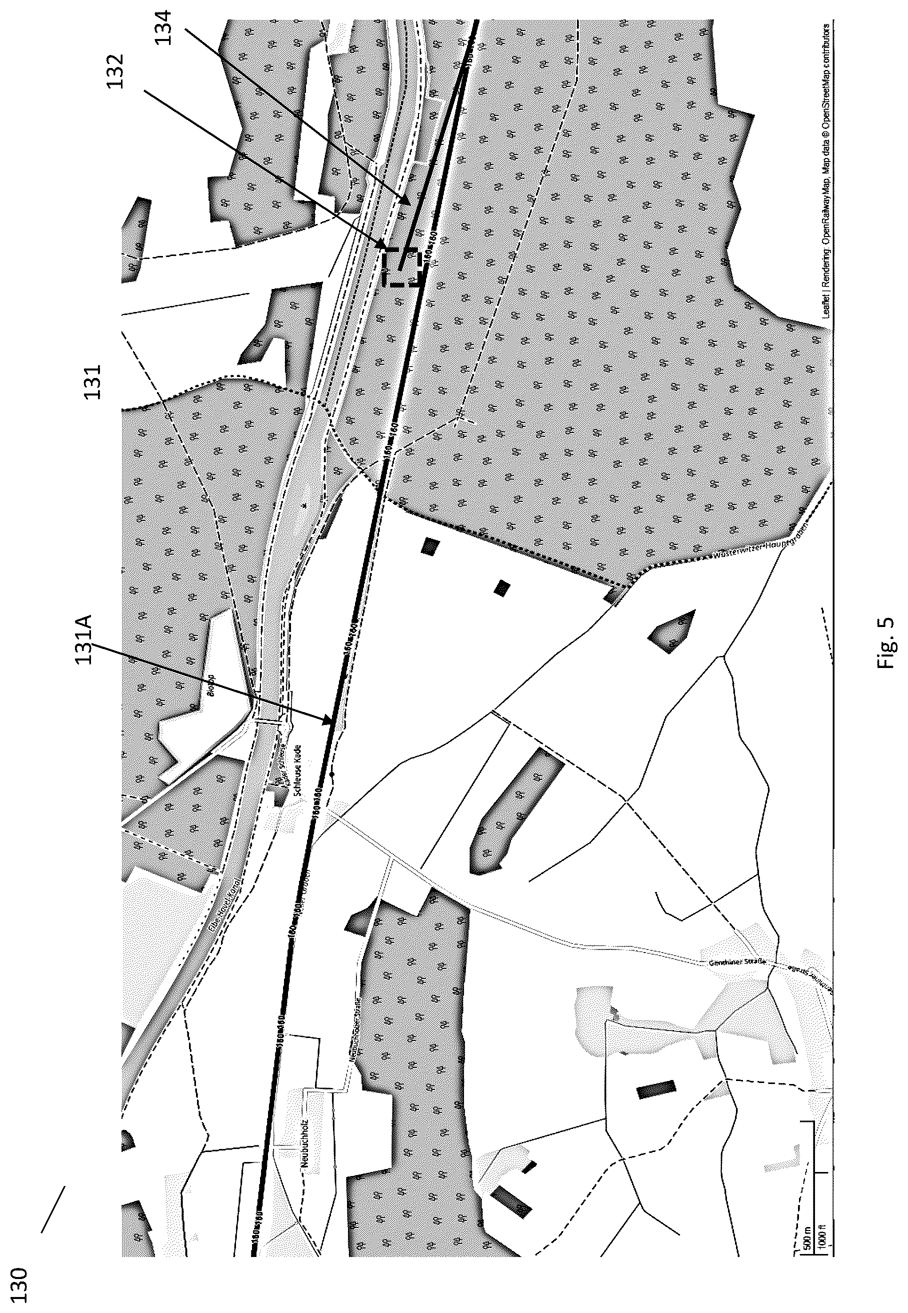 Patent US12139183 Figure 5 – System and method for object and obstacle detection and classification in collision avoidance of railway applications