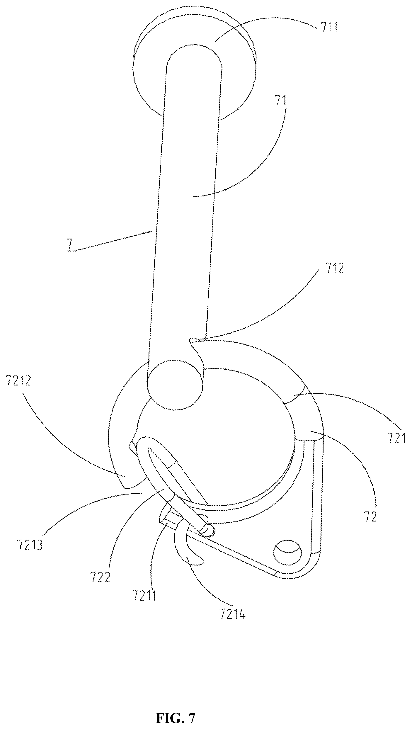 Patent US12139186 Figure 7 – Baby walker