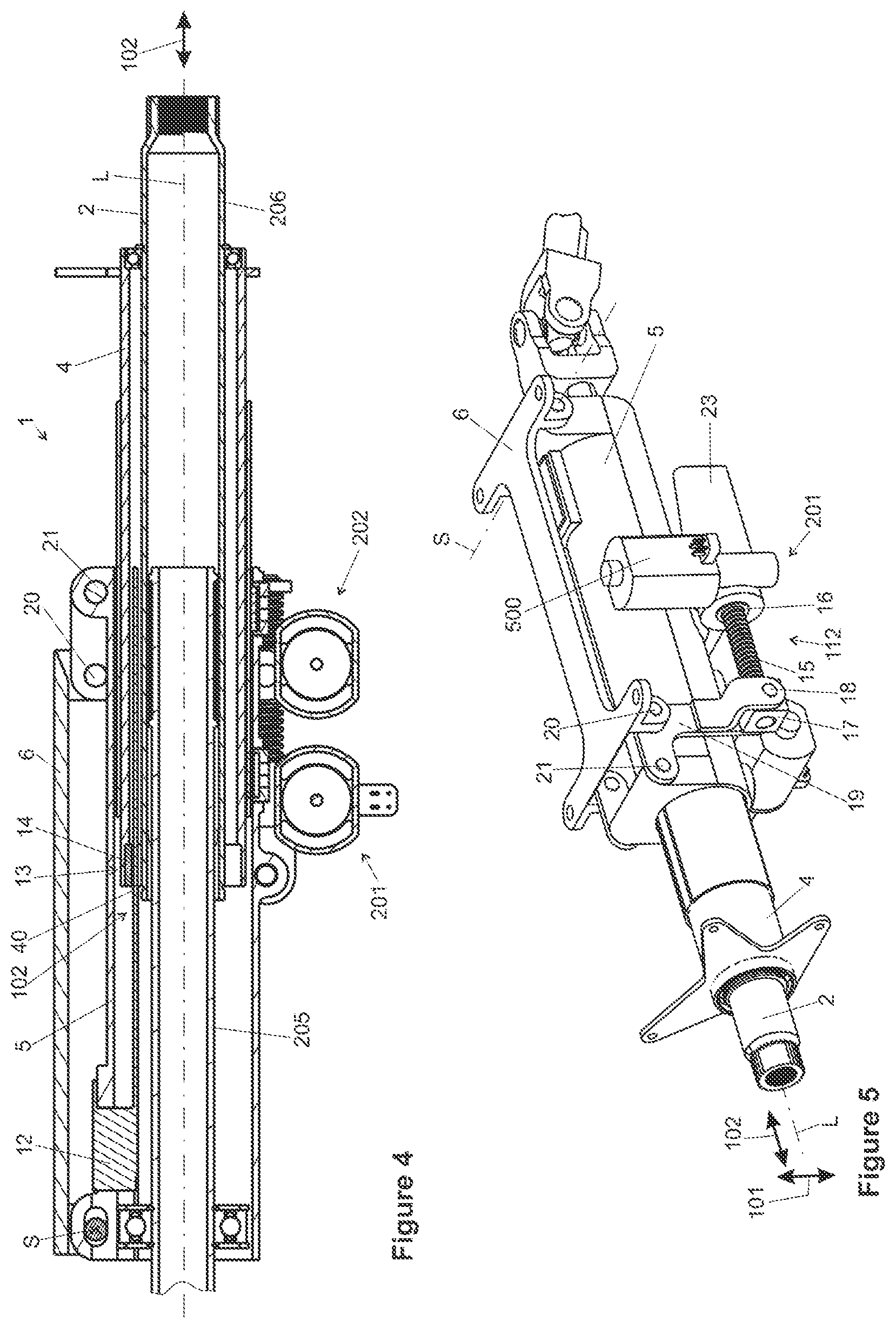 Patent US12139188 Figure 2 – Position detection for a steering column of a motor vehicle