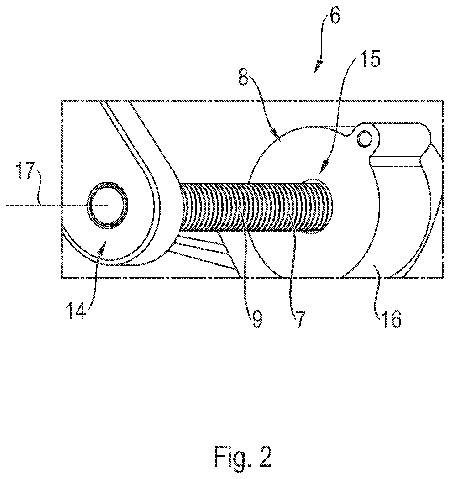 Patent US12139189 Figure 2 – Spindle device and steering device having such a spindle device