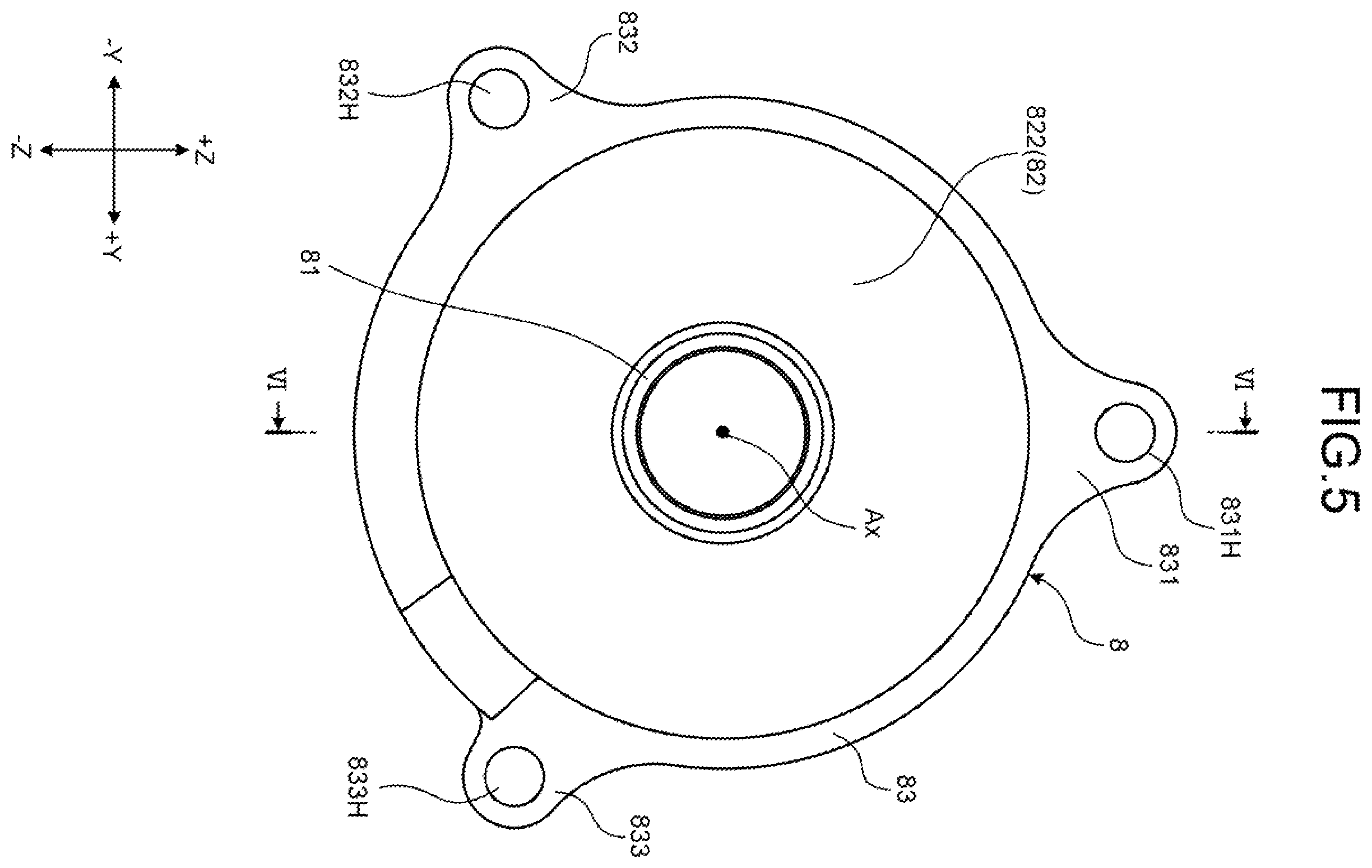 Patent US12139190 Figure 5 – Steering device