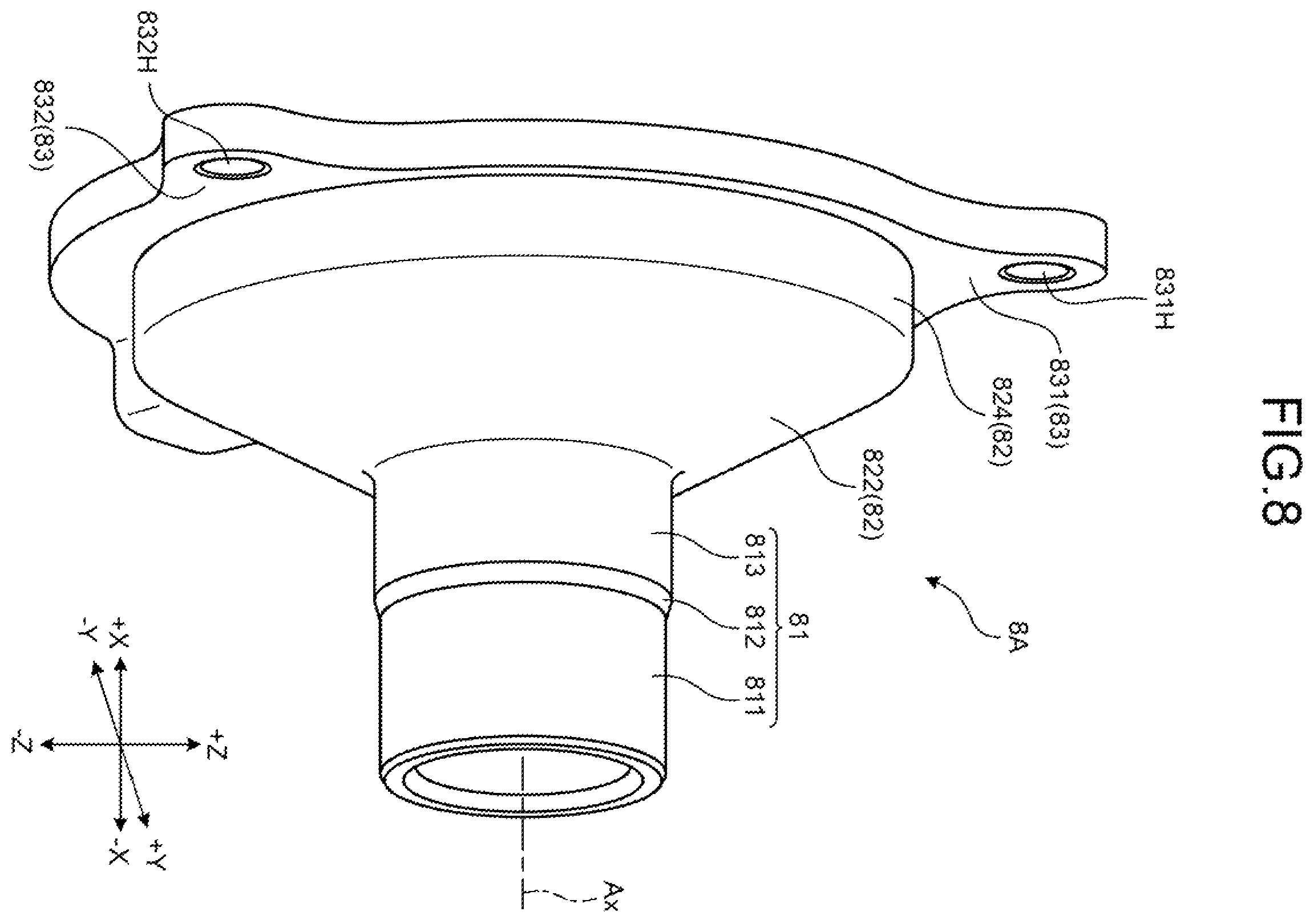 Patent US12139190 Figure 8 – Steering device
