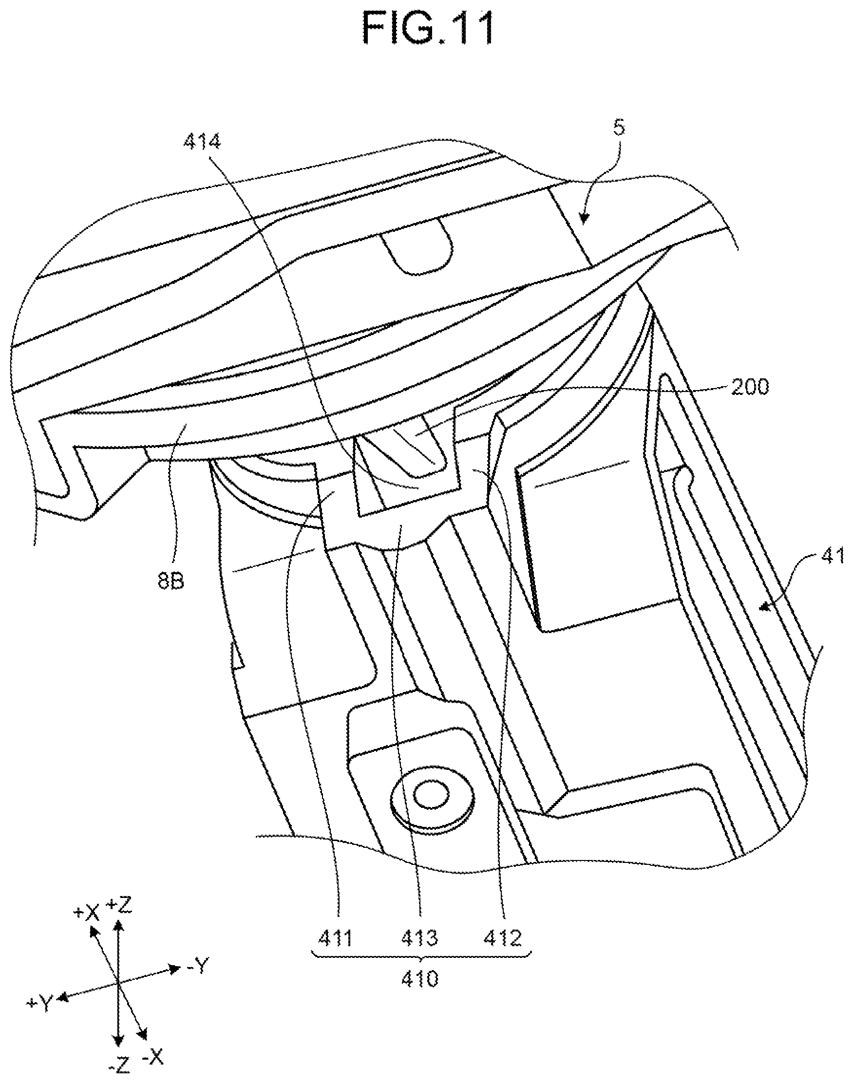 Patent US12139190 Figure 11 – Steering device