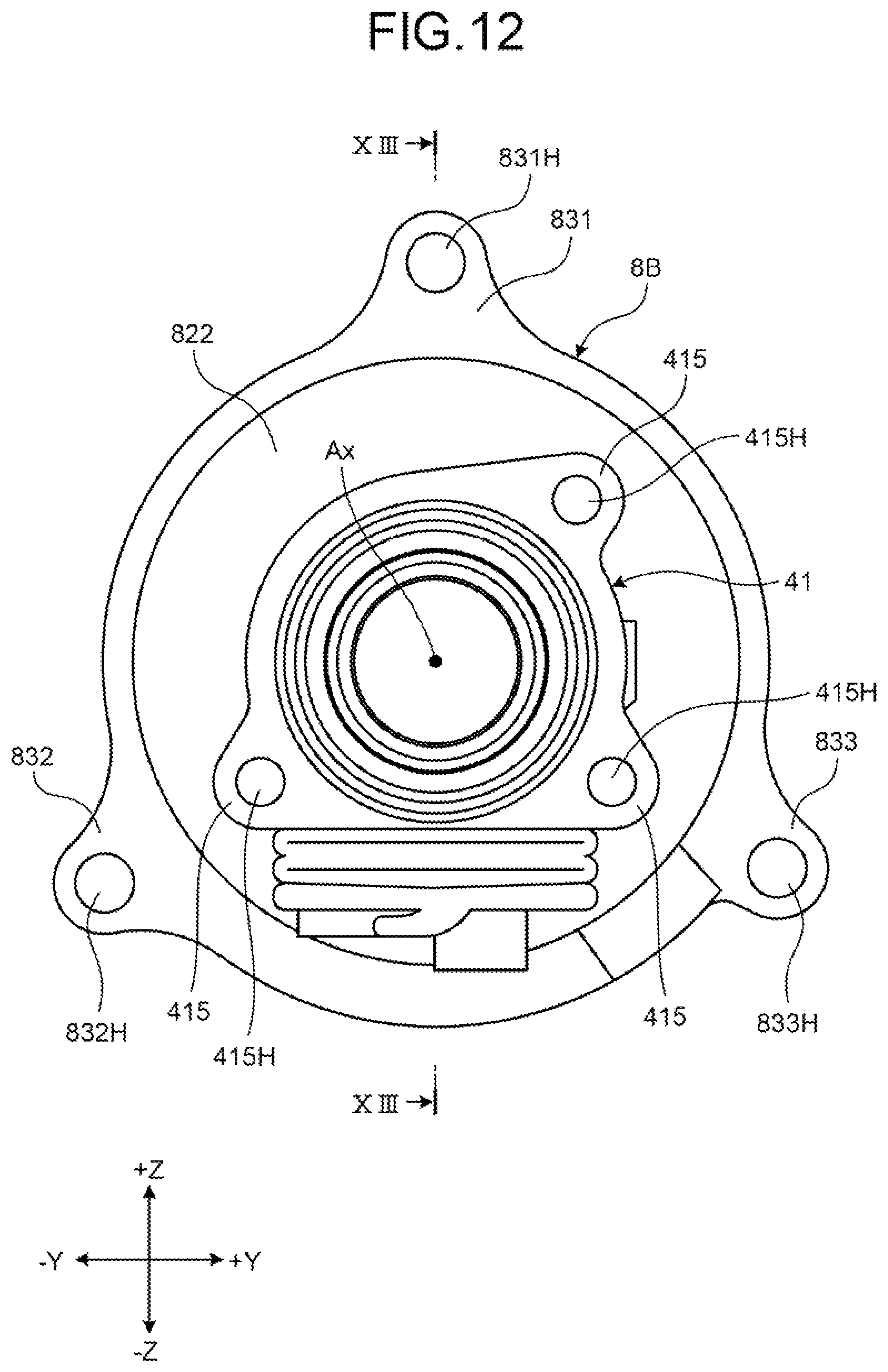 Patent US12139190 Figure 12 – Steering device