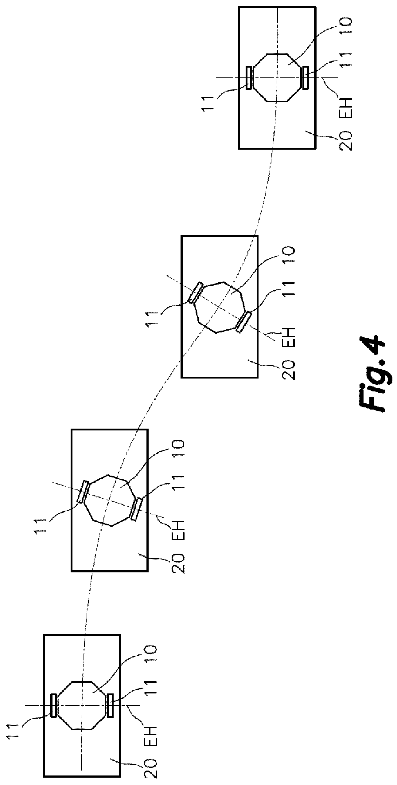 Patent US12139191 Figure 4 – Autonomous omnidirectional drive unit