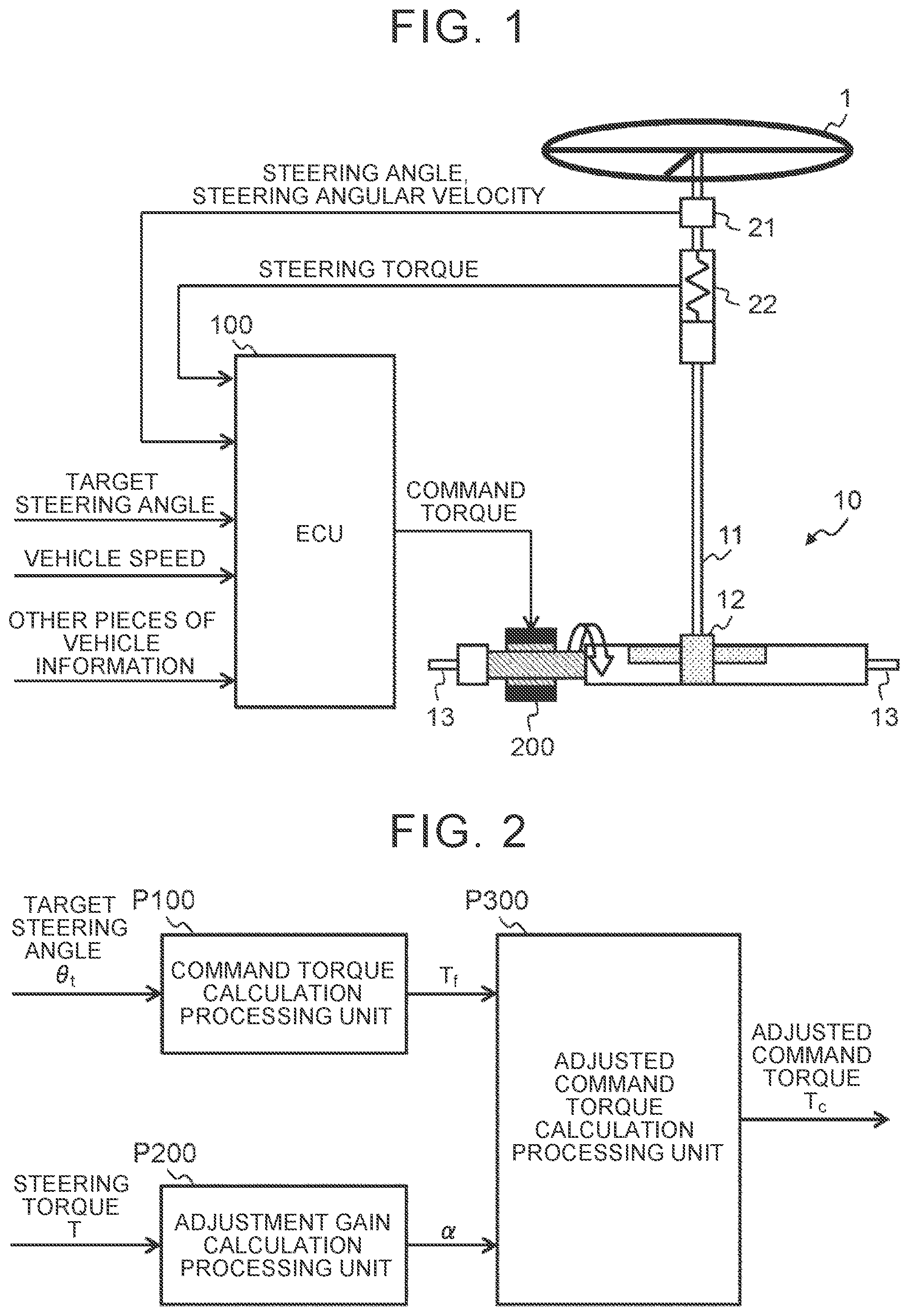Patent US12139196 Figure 1 – Control apparatus, steering device, and control method