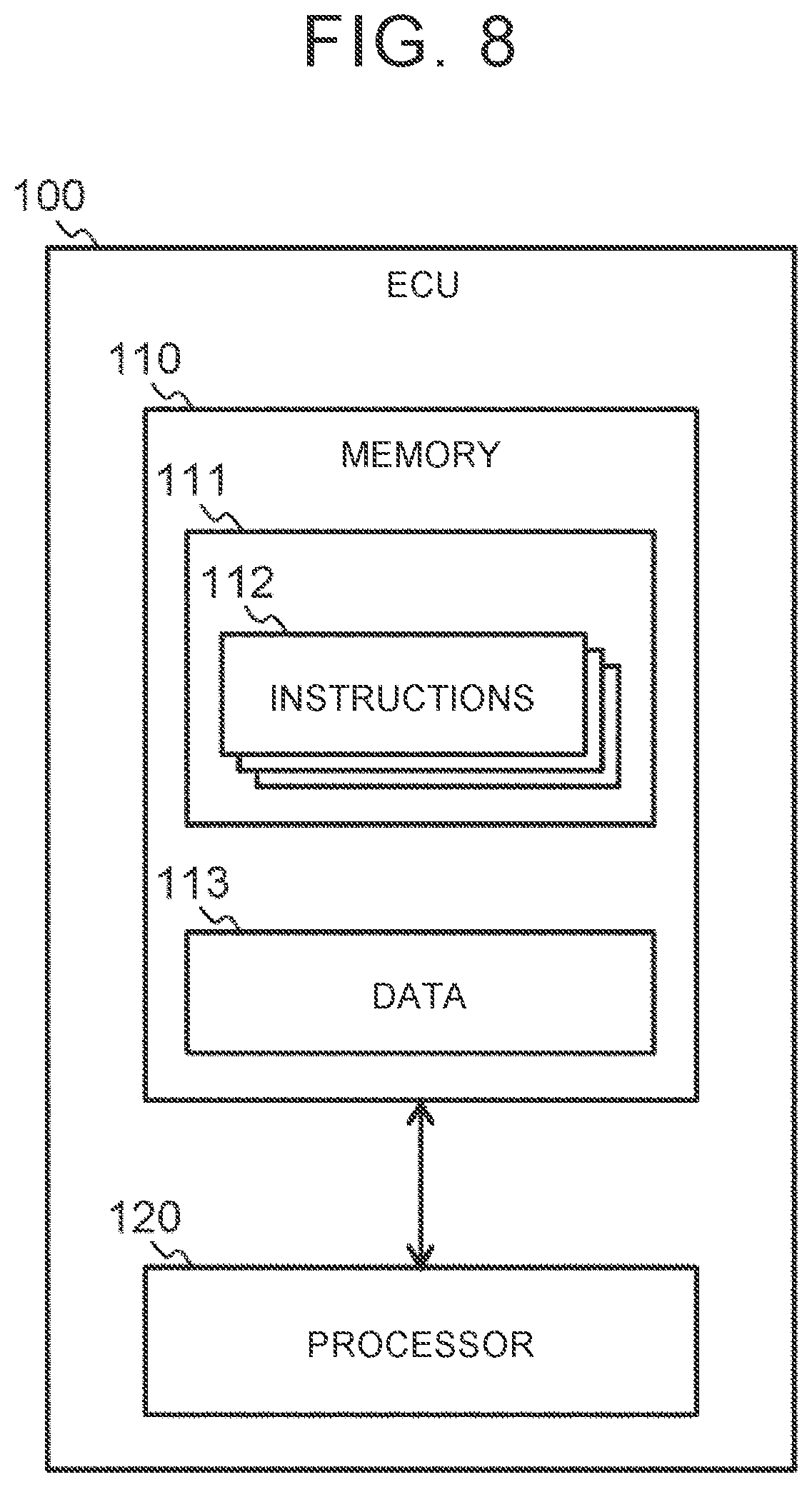 Patent US12139196 Figure 5 – Control apparatus, steering device, and control method