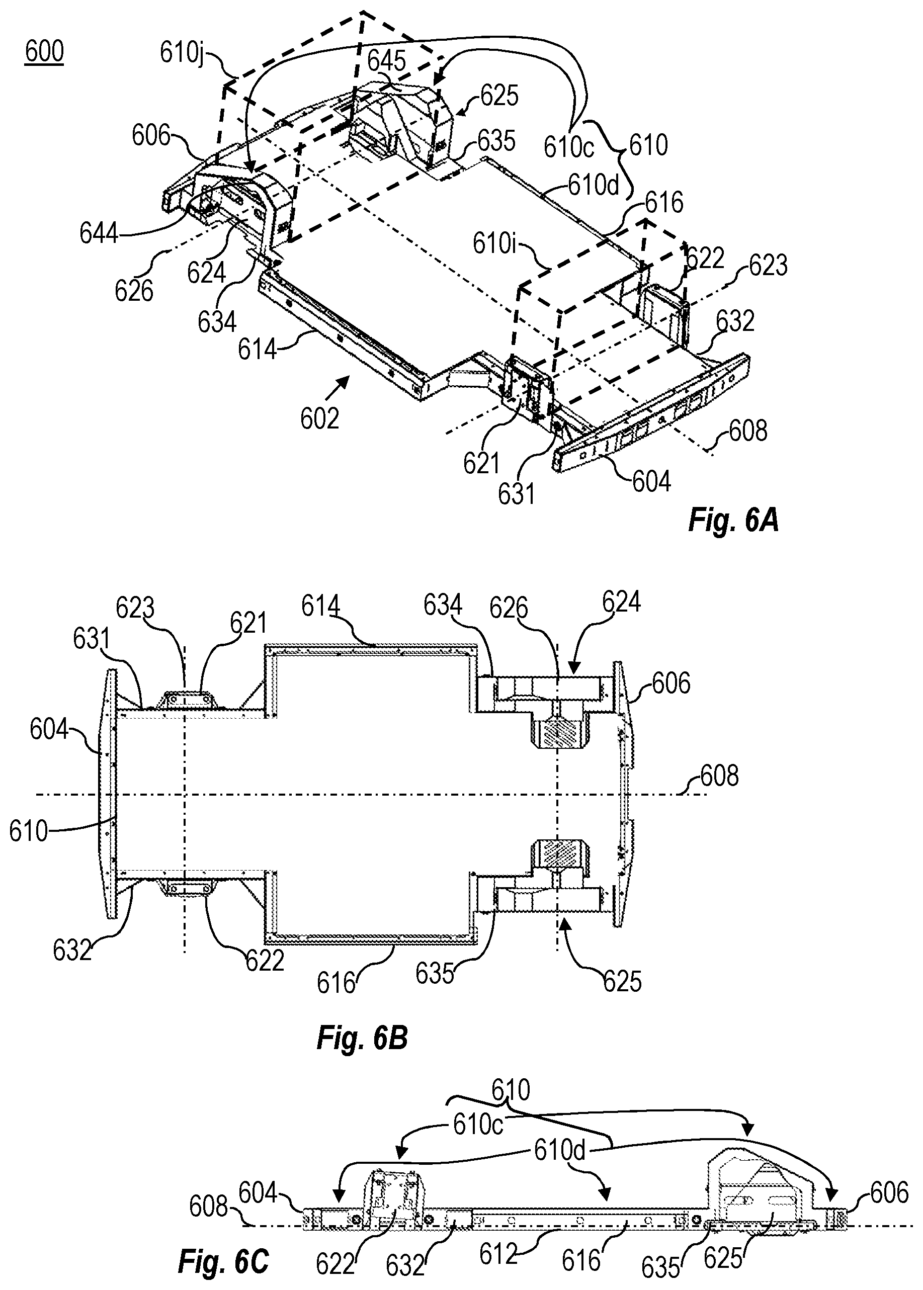 Patent US12139198 Figure 10 – Vehicle chassis platform