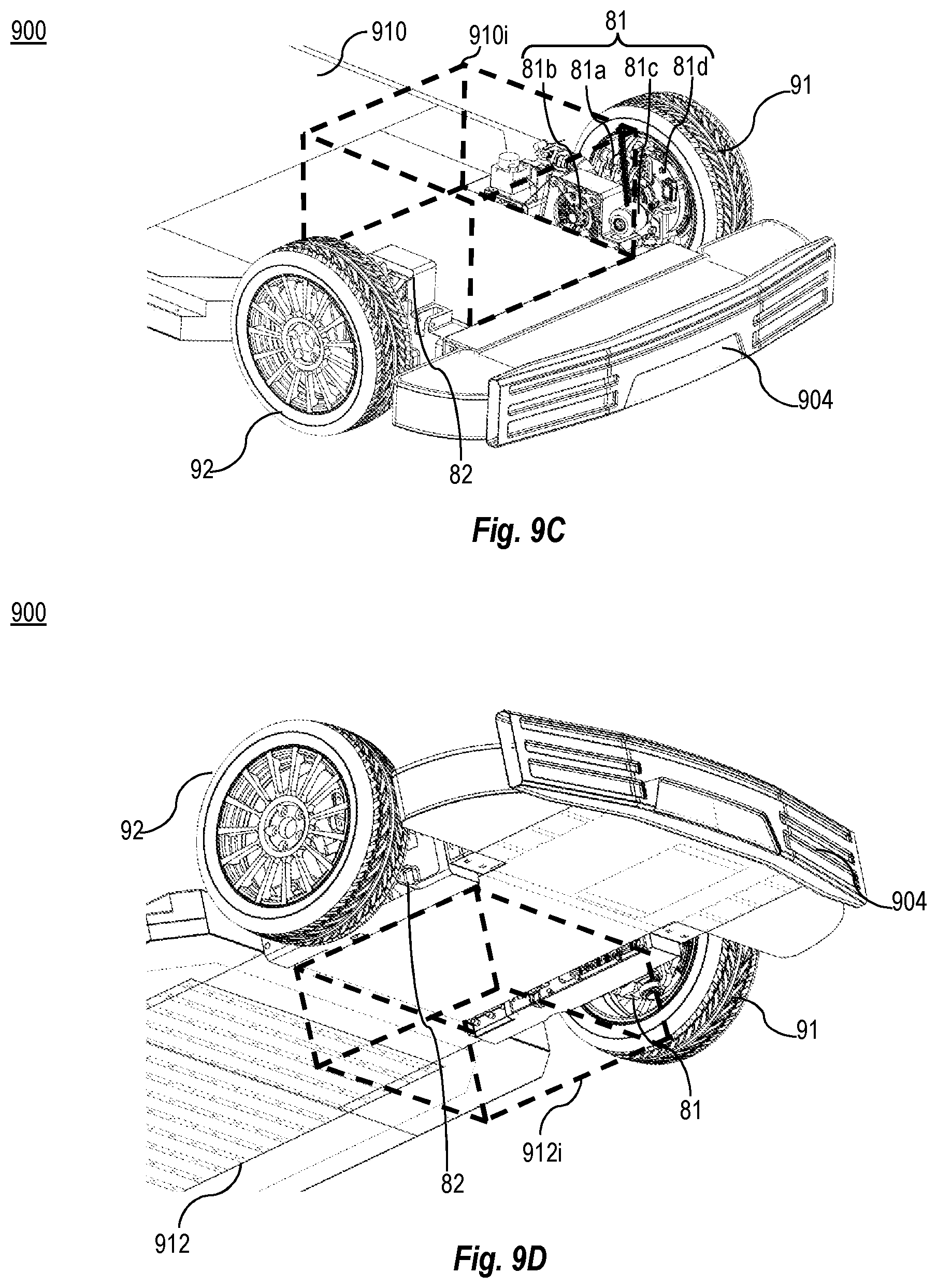 Patent US12139198 Figure 17 – Vehicle chassis platform