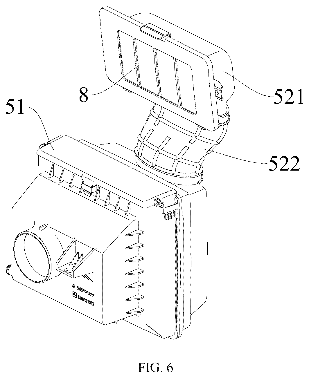 Patent US12139201 Figure 6 – All-terrain vehicle