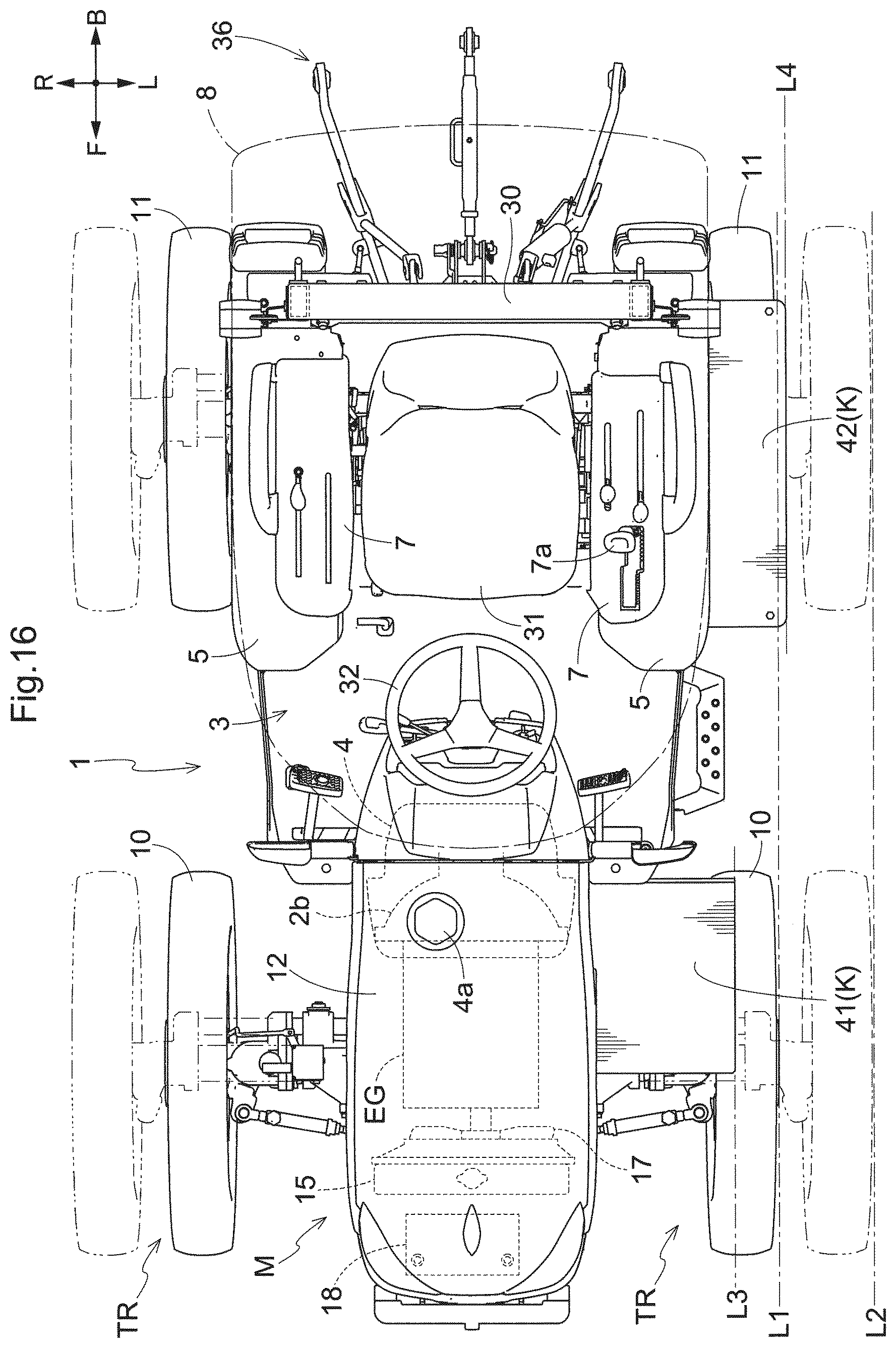 Patent US12139204 Figure 15 – Work vehicle