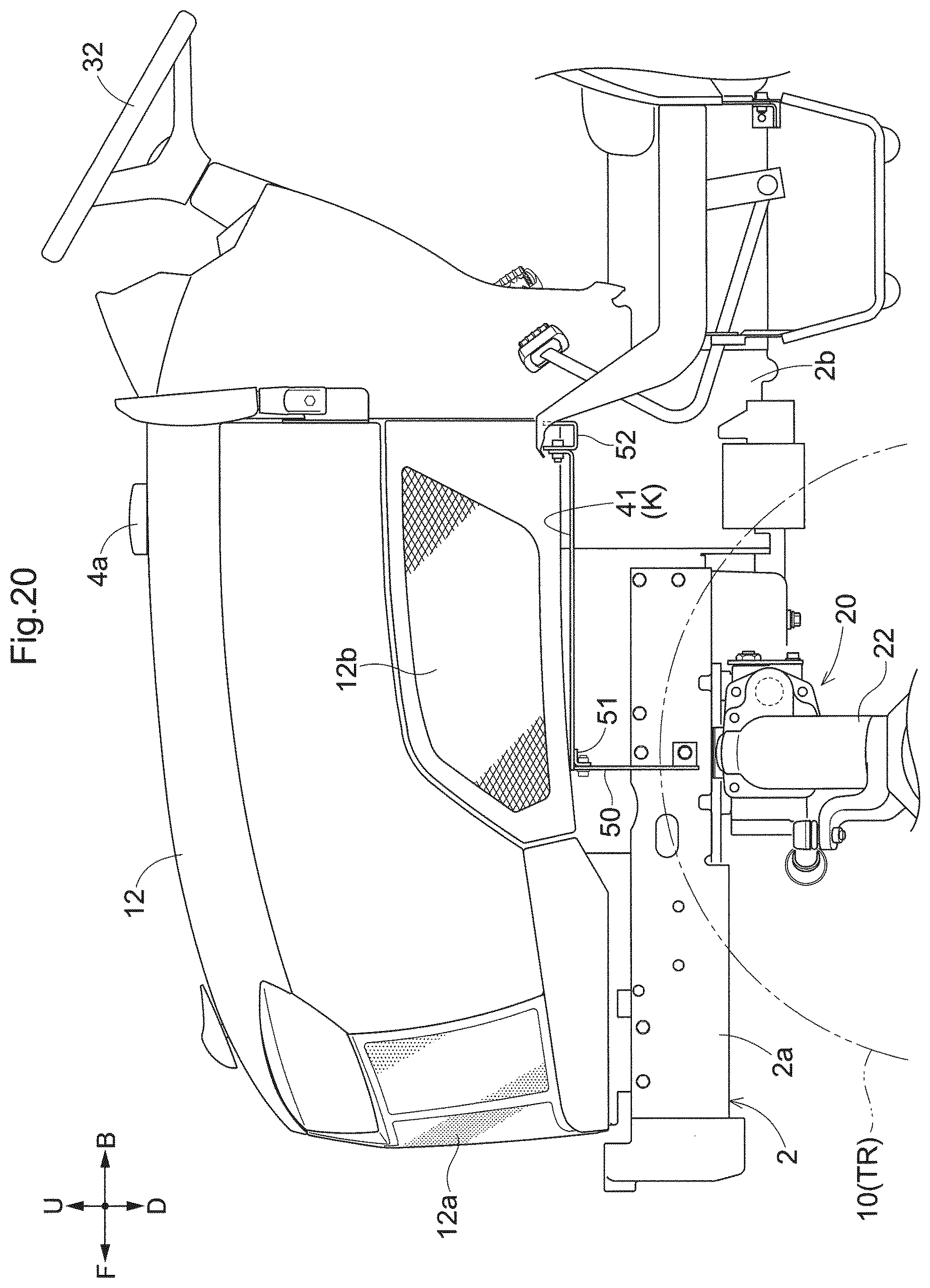 Patent US12139204 Figure 19 – Work vehicle