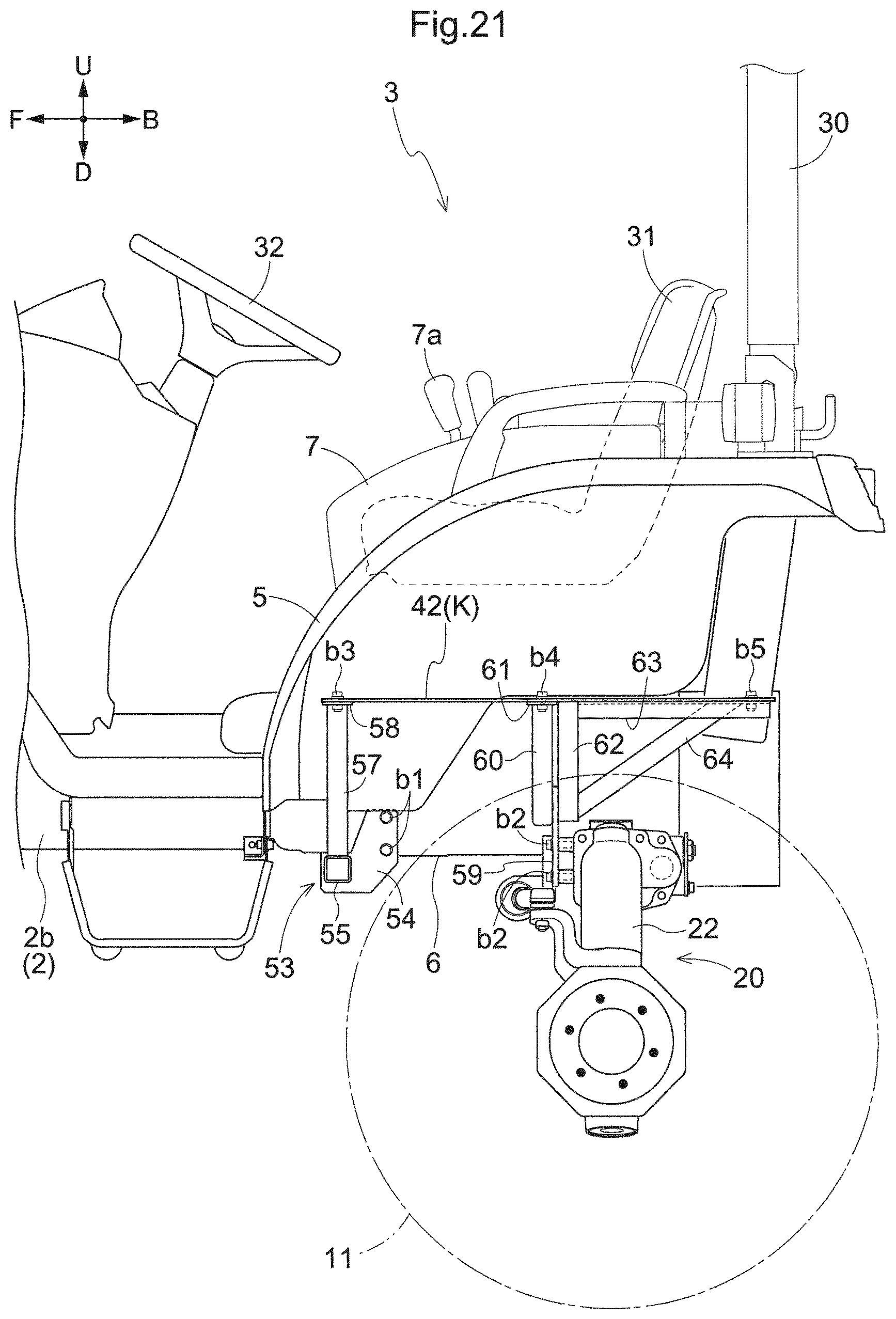 Patent US12139204 Figure 20 – Work vehicle