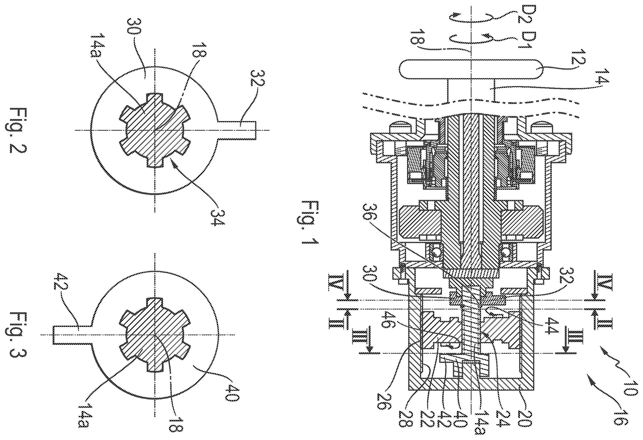Patent US12139206 Figure 1 – Rotation limitation module and steering wheel module for a steer-by-wire steering system