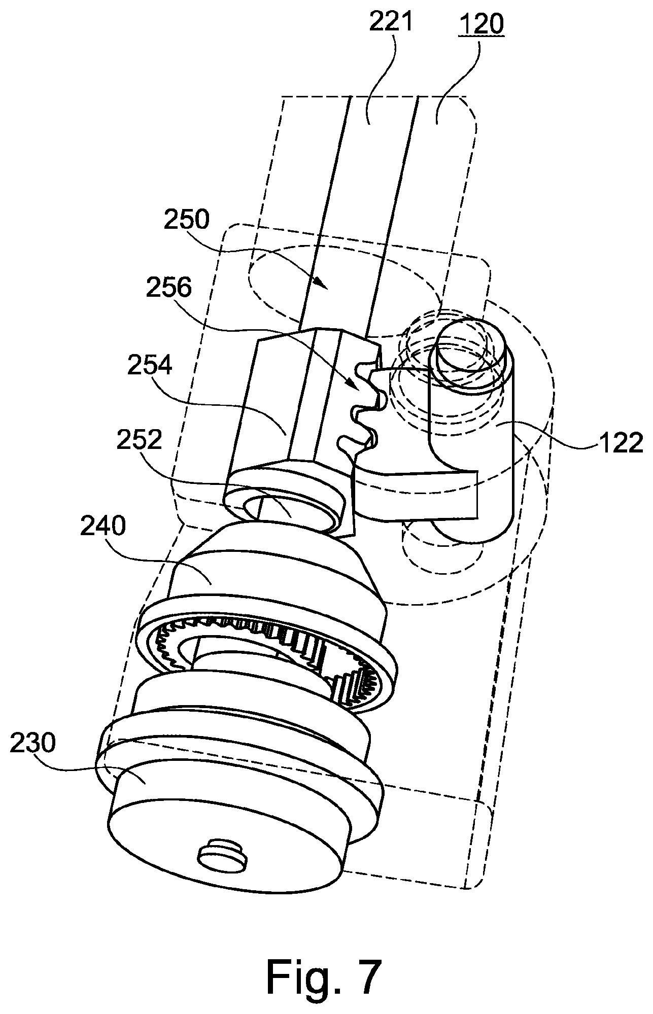 Patent US12139209 Figure 5 – Steering transmission for electromechanical steering system for a vehicle and electromechanical steering system for a vehicle