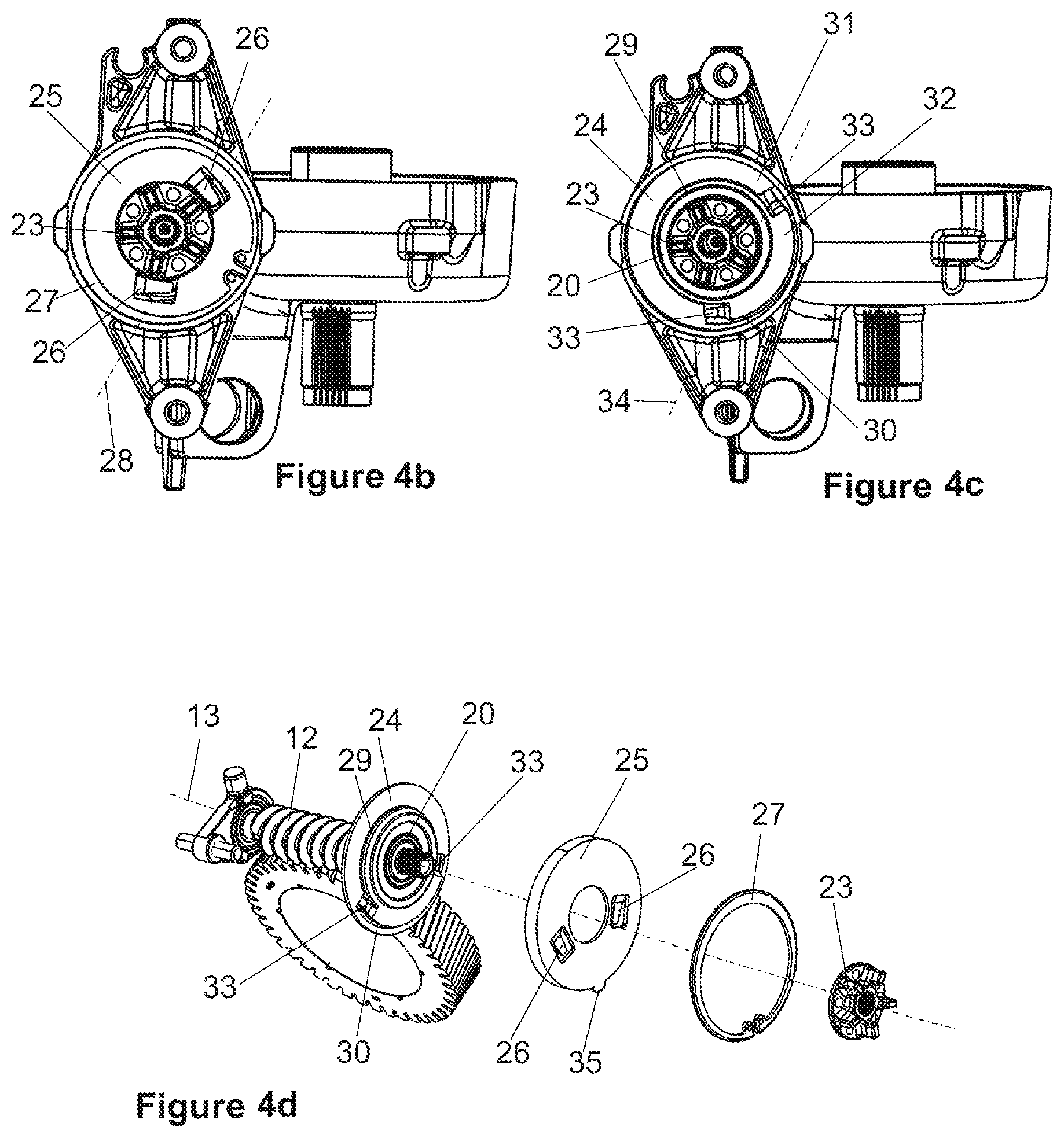 Patent US12139210 Figure 3 – Bearing assembly