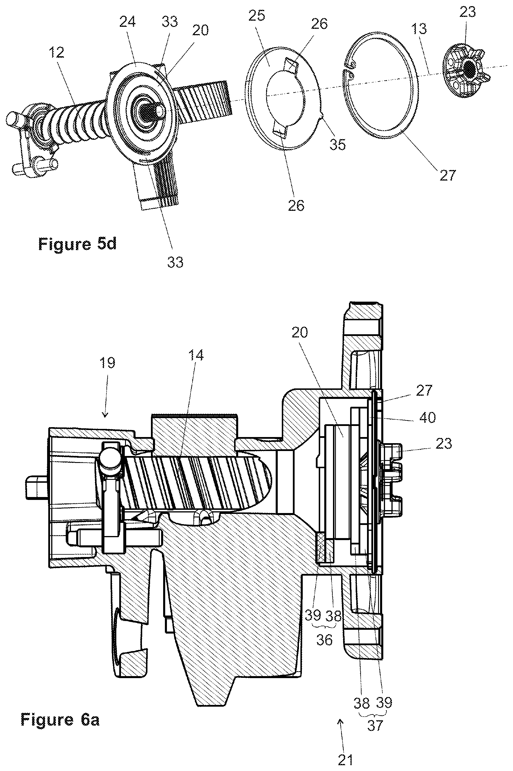 Patent US12139210 Figure 5 – Bearing assembly